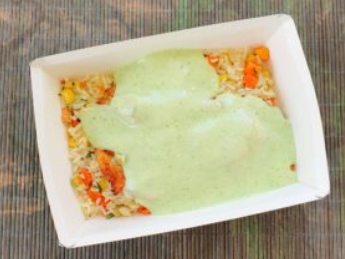 Filé de Frango Grelhado ao Molho de Espinafre 300gr