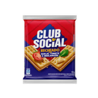 	Clube Social Recheado Queijo e Tomate 106gr	