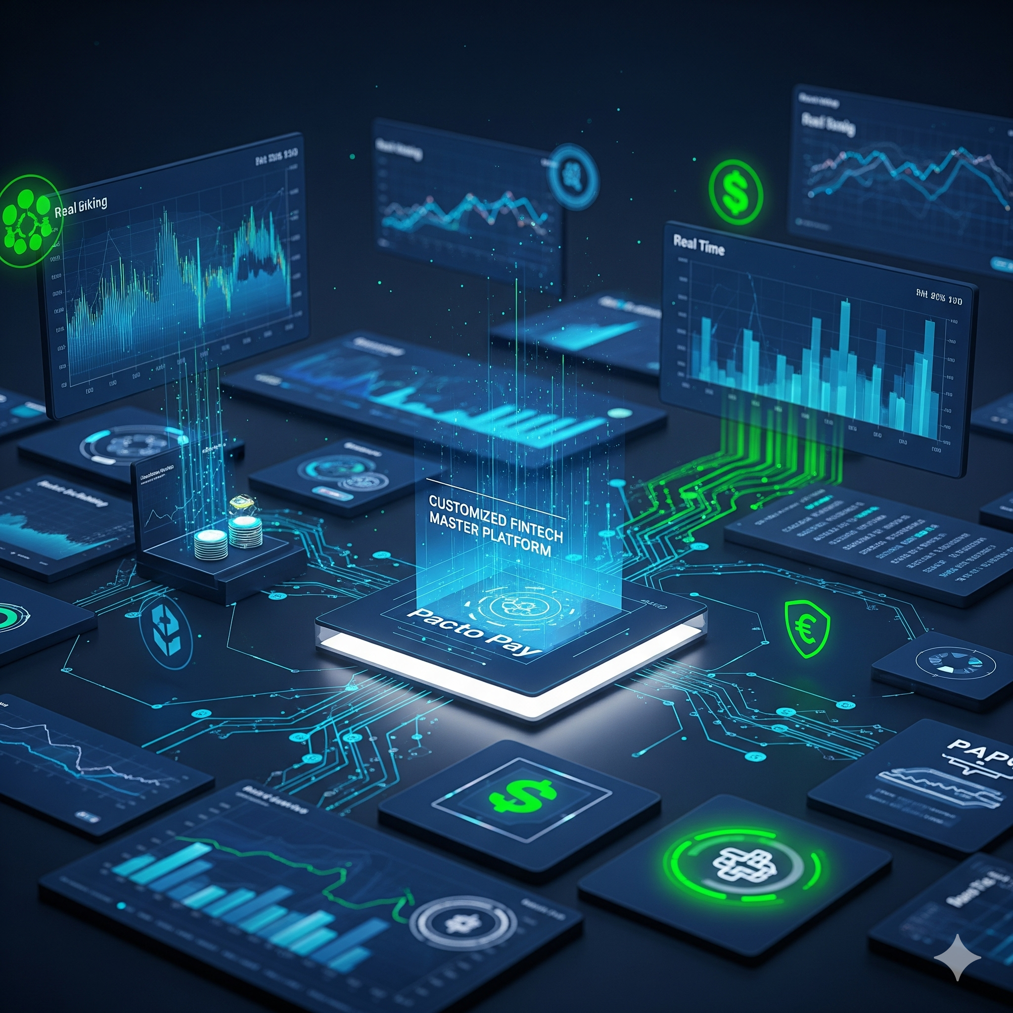 Plataforma Fintech Master Personalizada