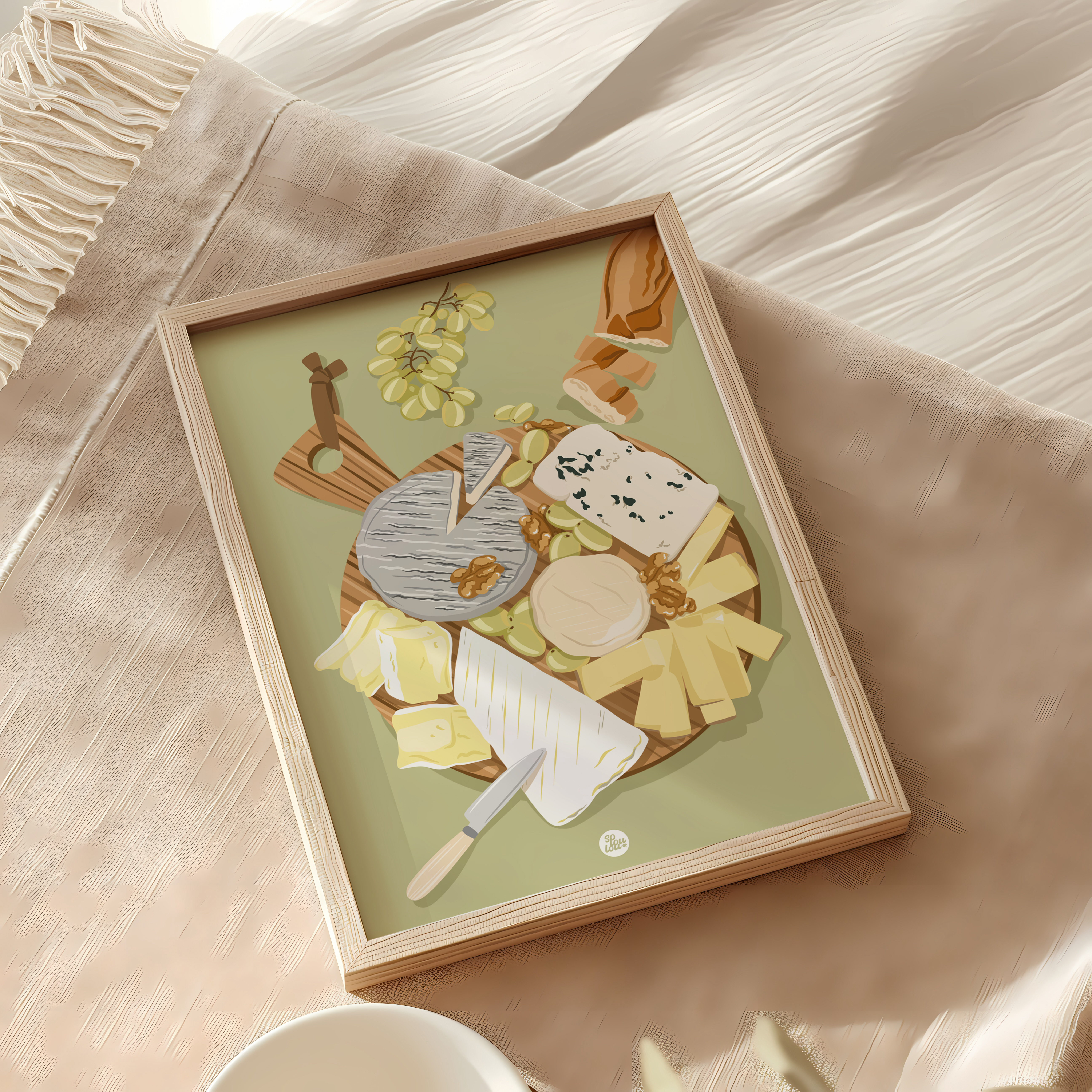 La planche de fromages