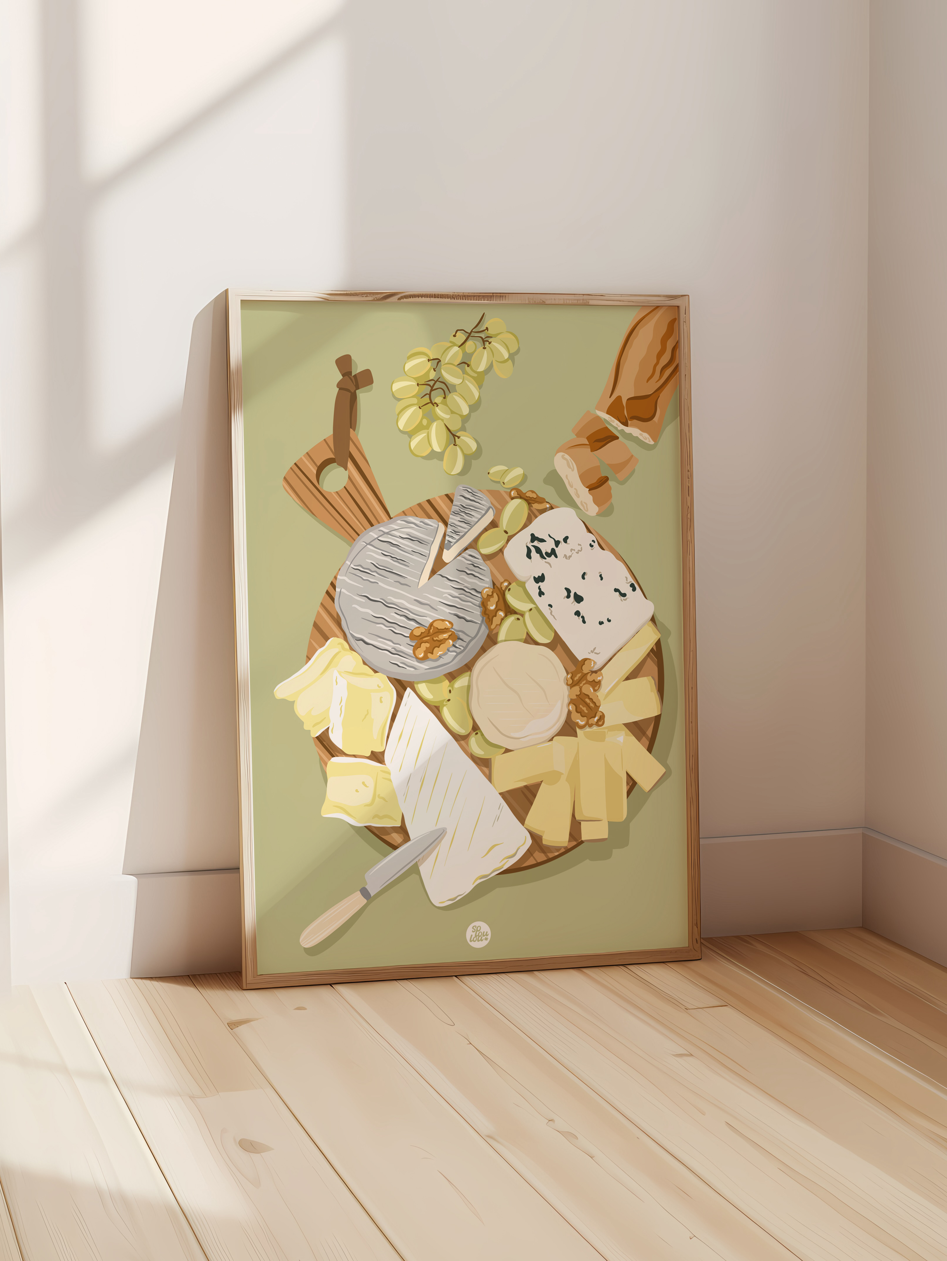 La planche de fromages