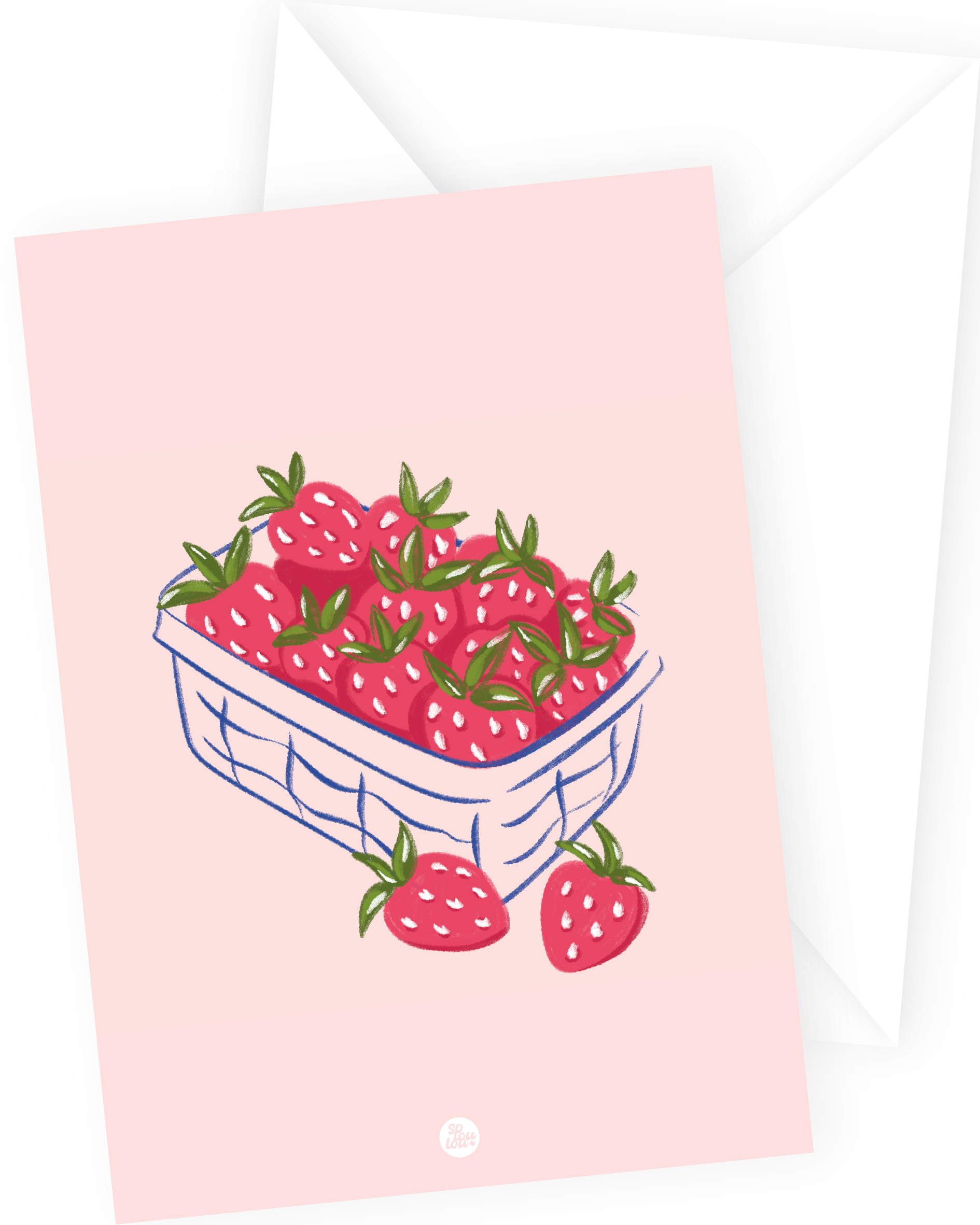 Corbeille de fraises