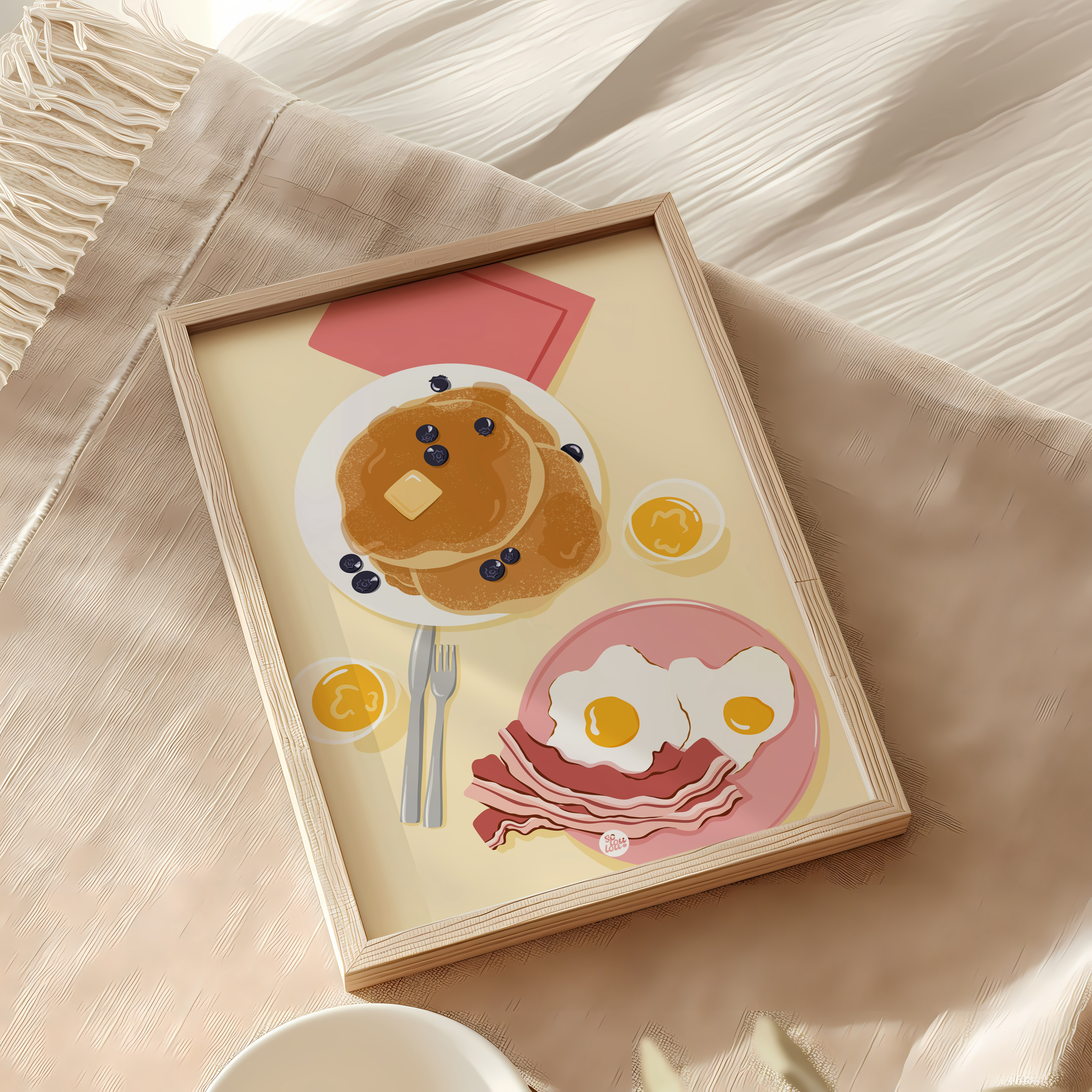 Le petit déj. Américain