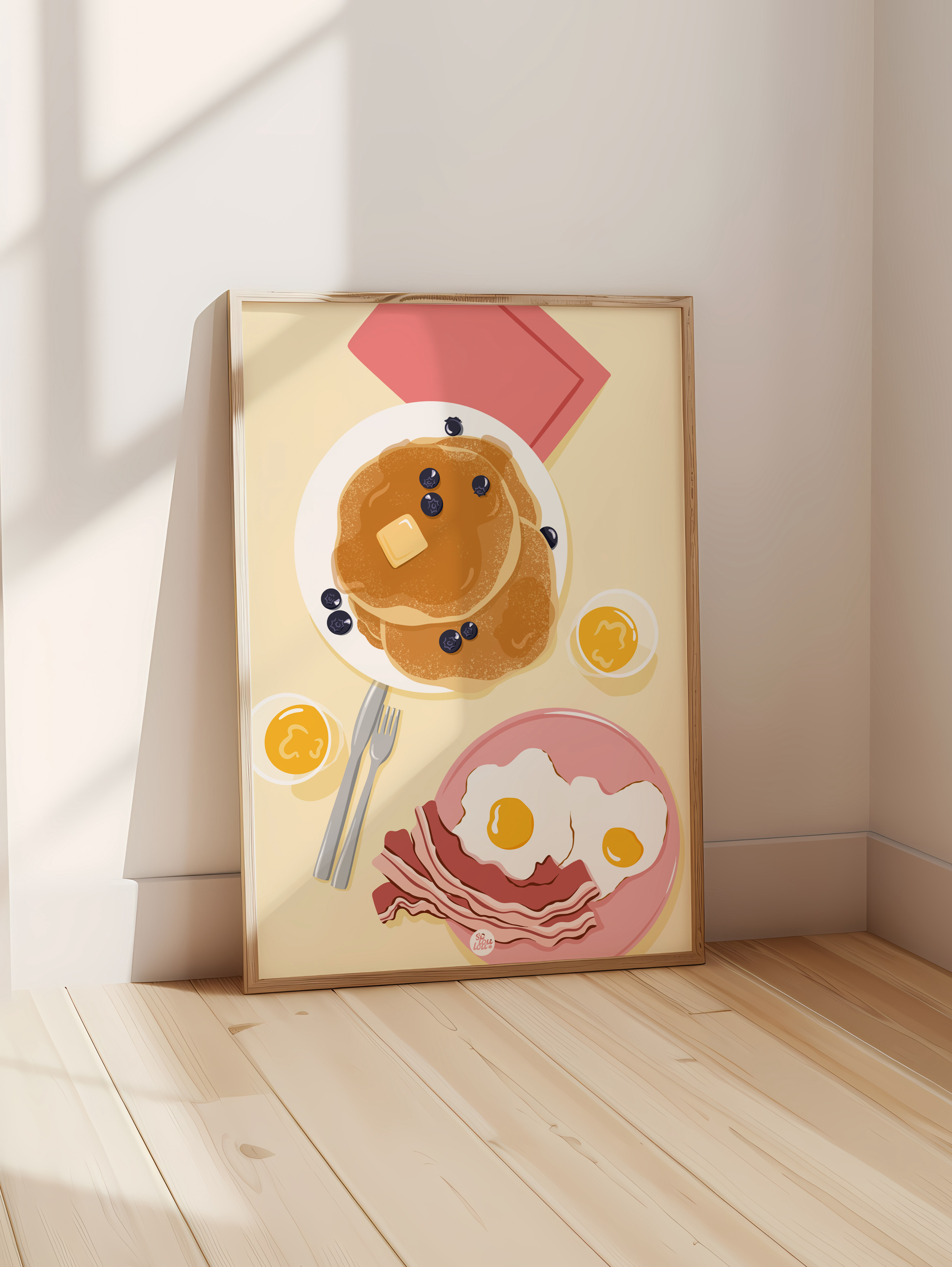 Le petit déj. Américain