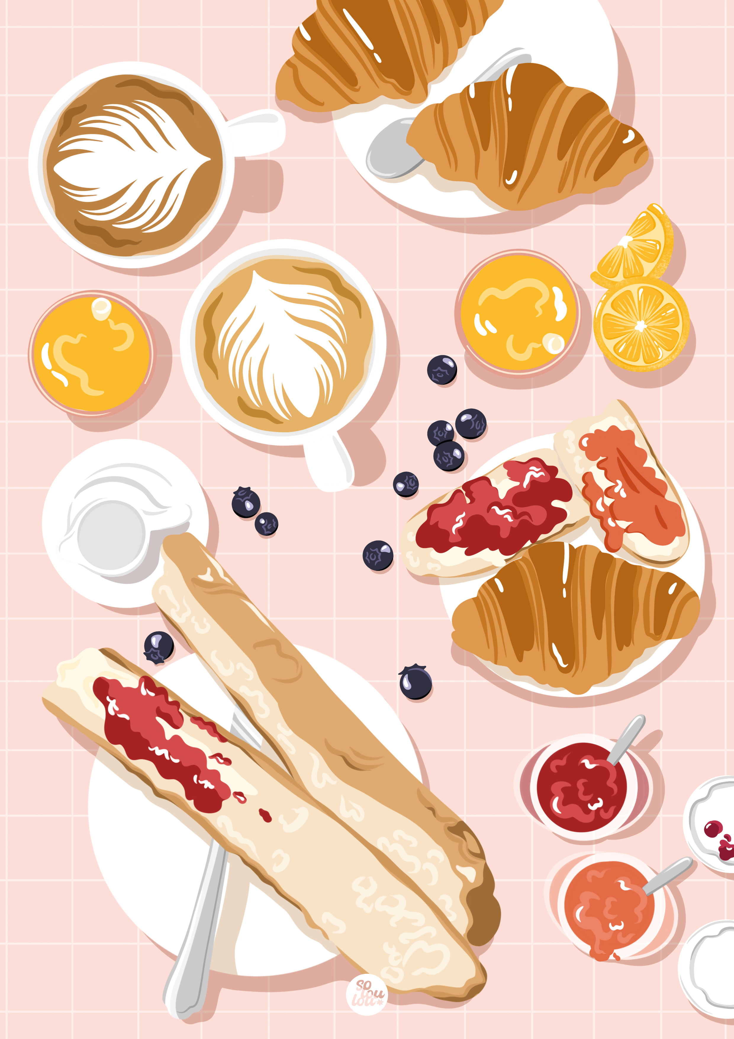 Le petit déj. Français