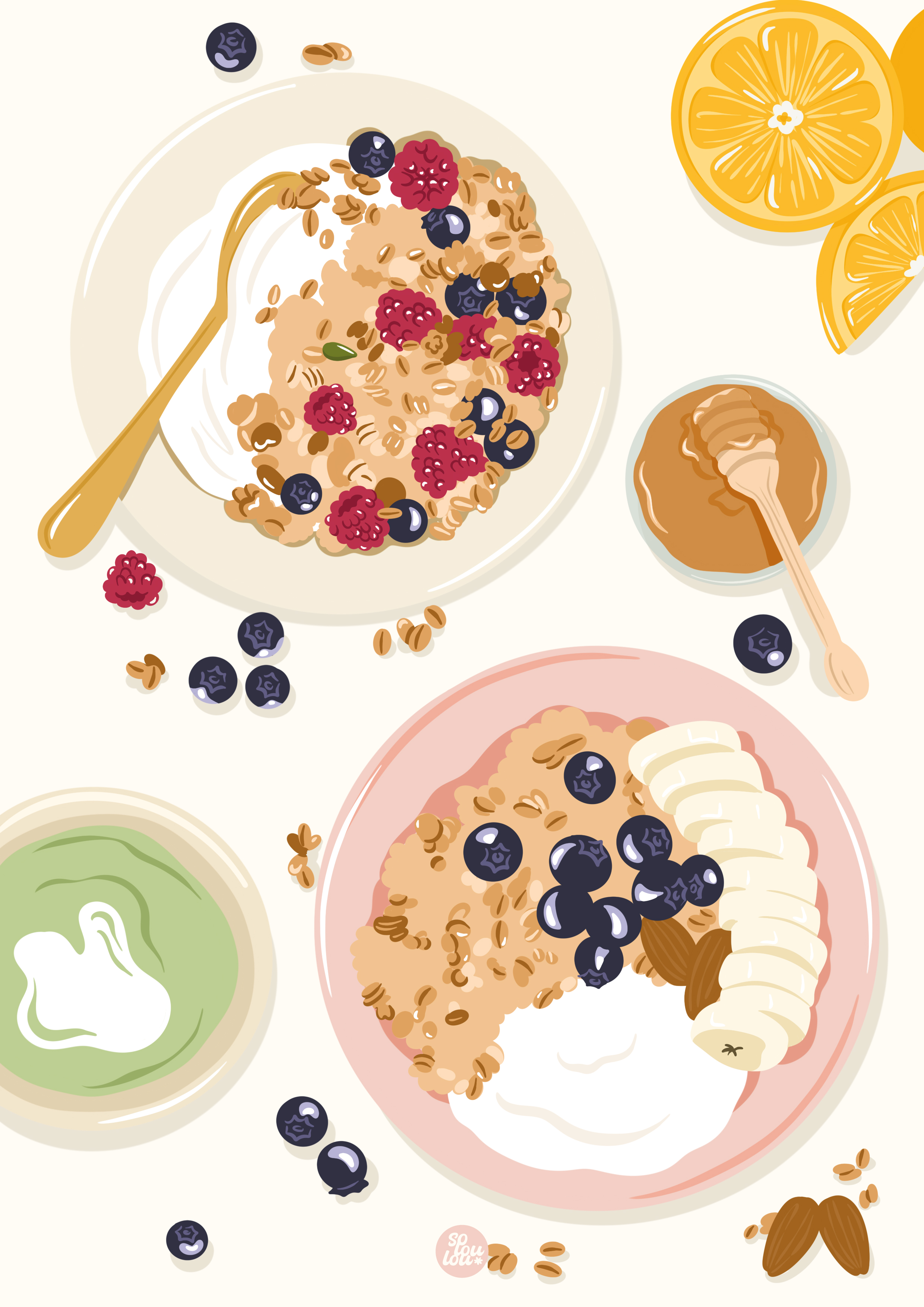 Le petit déj. healthy