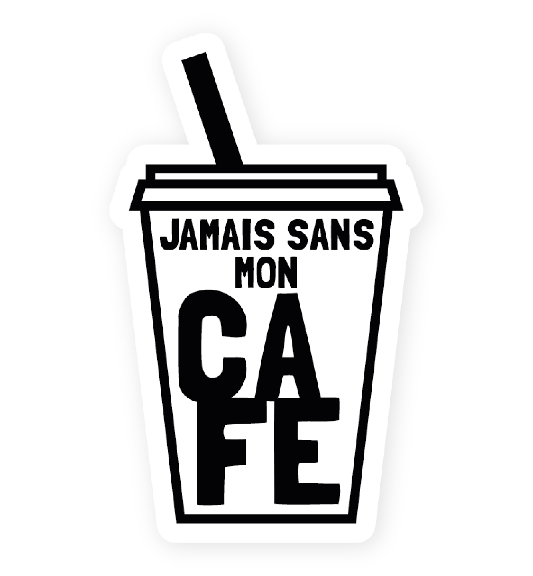 Sticker Café Boisson