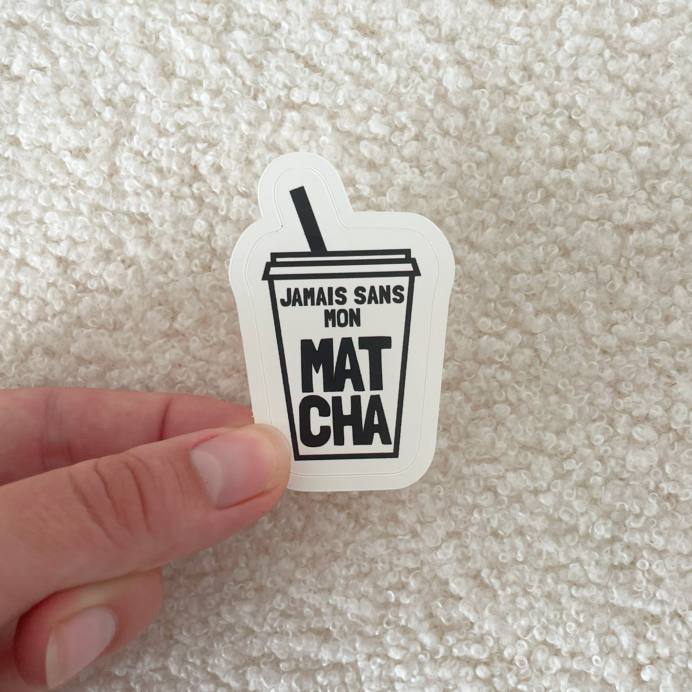 Sticker Matcha Boisson