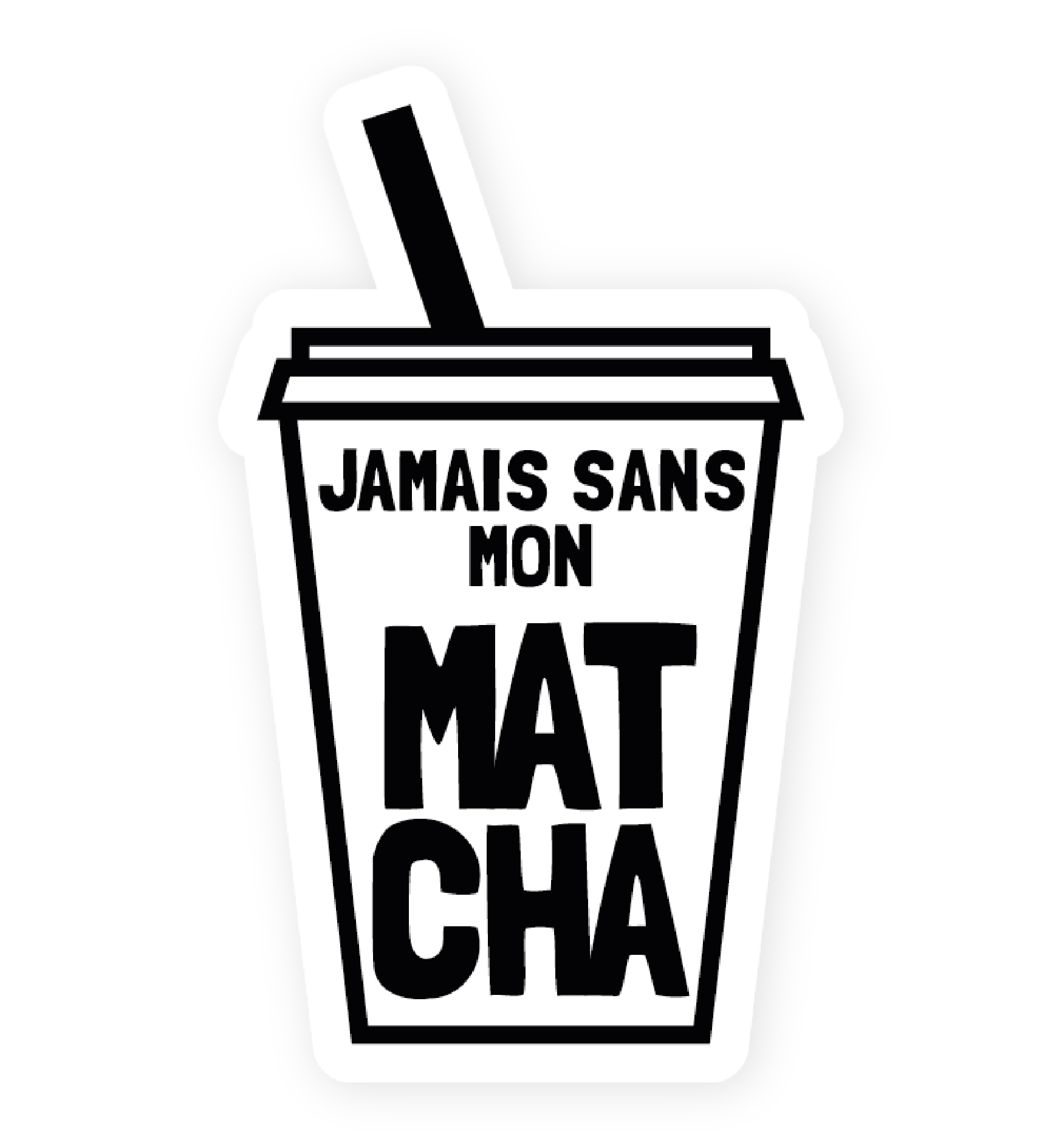 Sticker Matcha Boisson