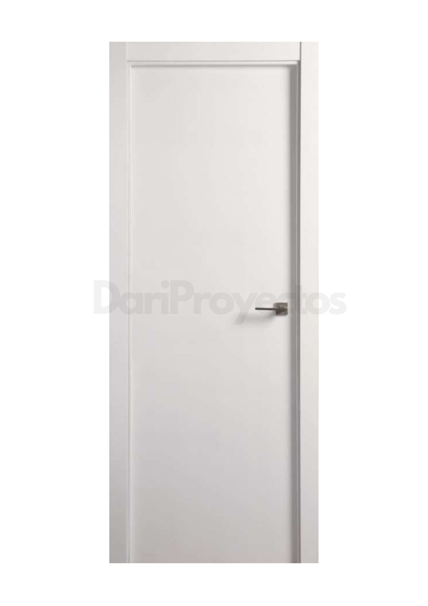 Puerta Lacada Blanco Liso