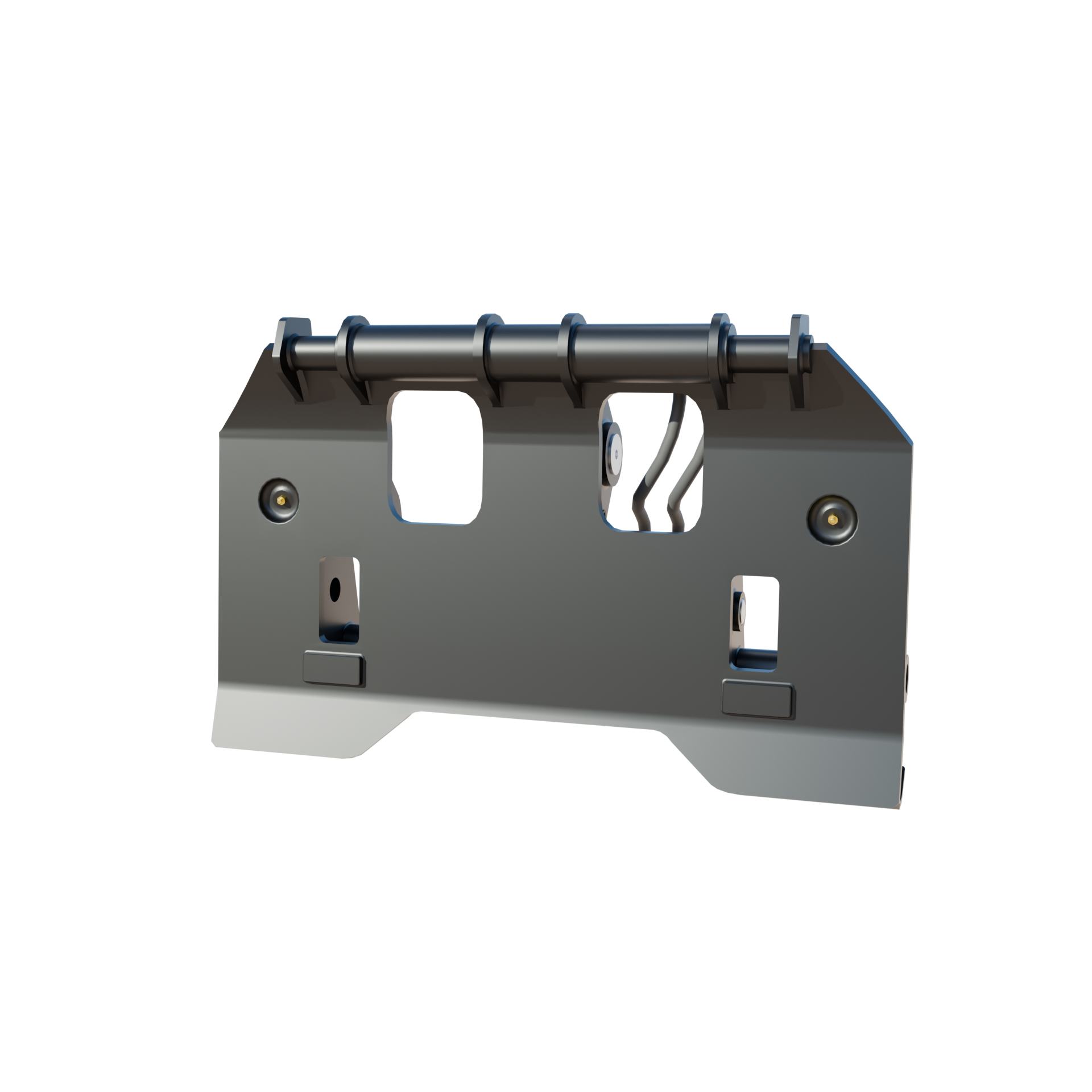 Generic WheelLoader Coupler 3D MODEL