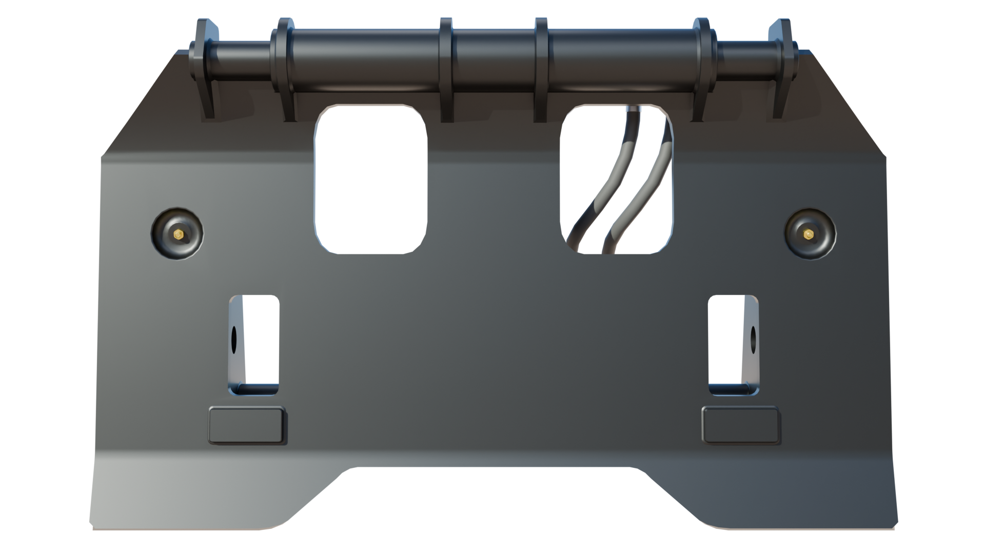 Generic WheelLoader Coupler 3D MODEL
