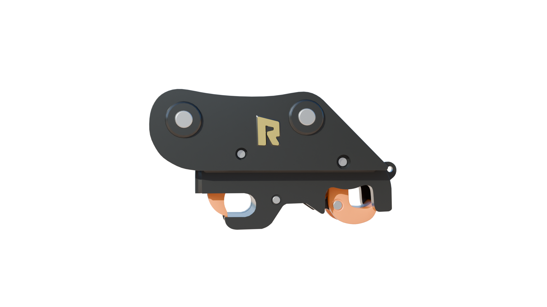 Rockland Excavator Attachment HKR Excavator Coupler - 3D MODEL