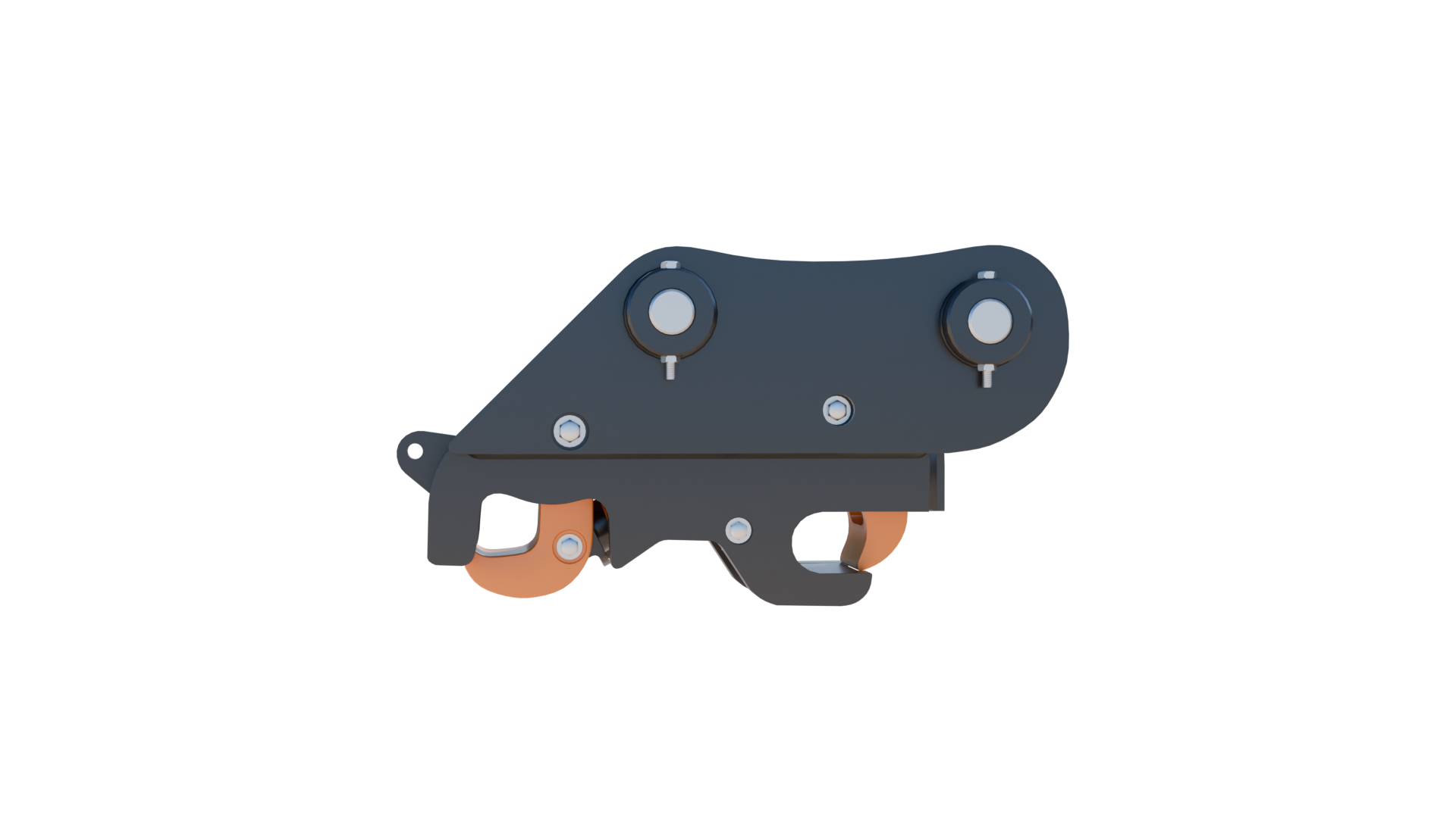 Rockland Excavator Attachment HKR Excavator Coupler - 3D MODEL