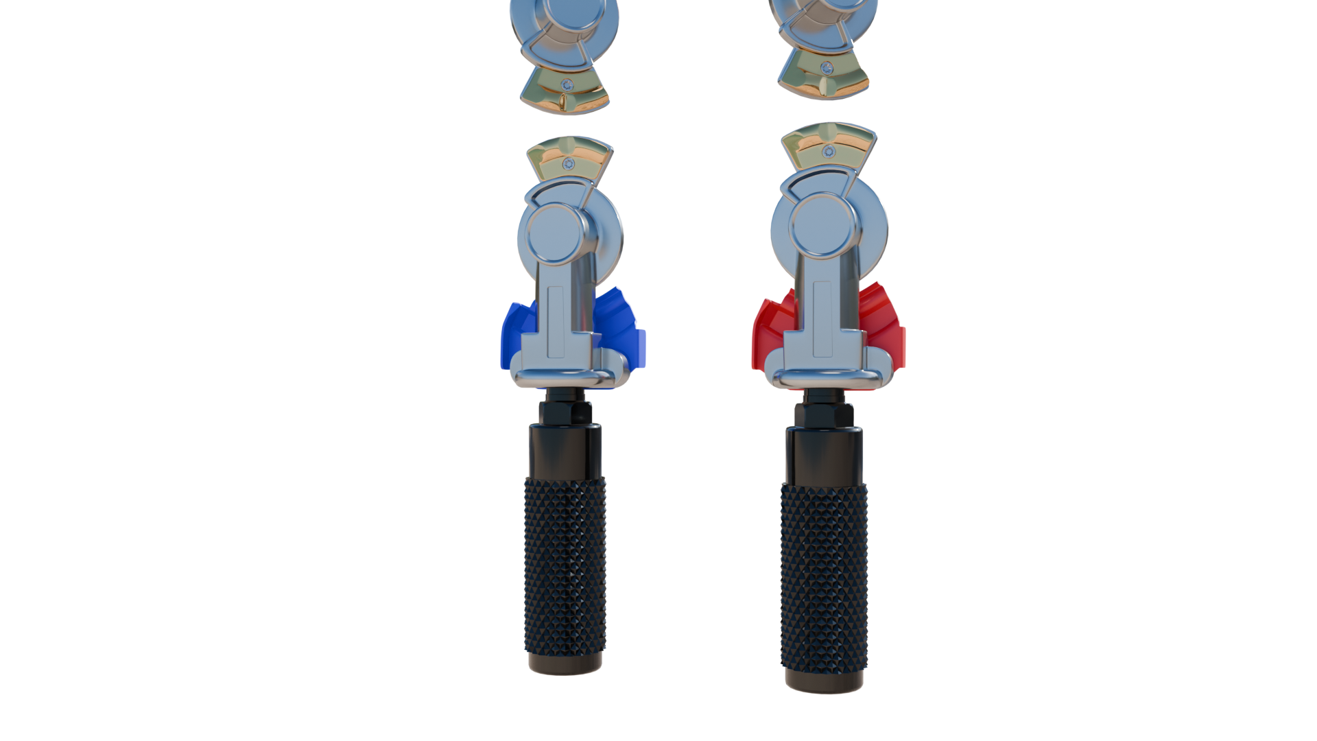 Glad Hand Air Hose Connector 3D Model 