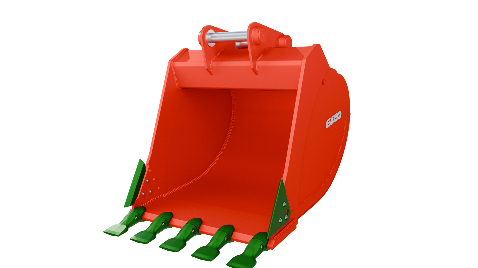 ESCO Flat Bottom Bucket 3D model 