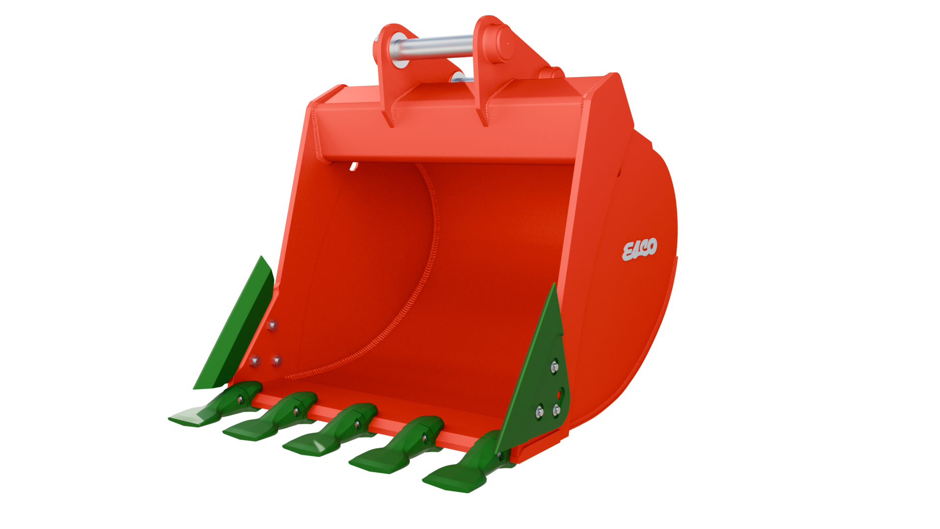 ESCO Standard Duty Plate Lip Bucket STDP 3D Model