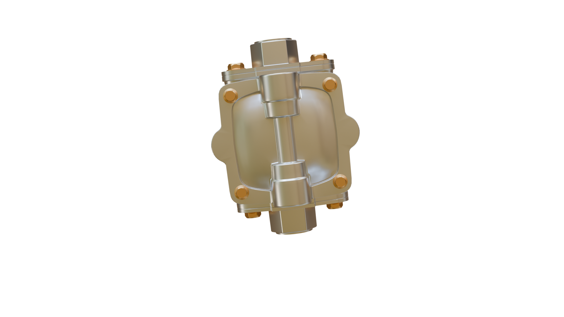 Trailer Air Brake Spring Brake Control Valve 3D Model