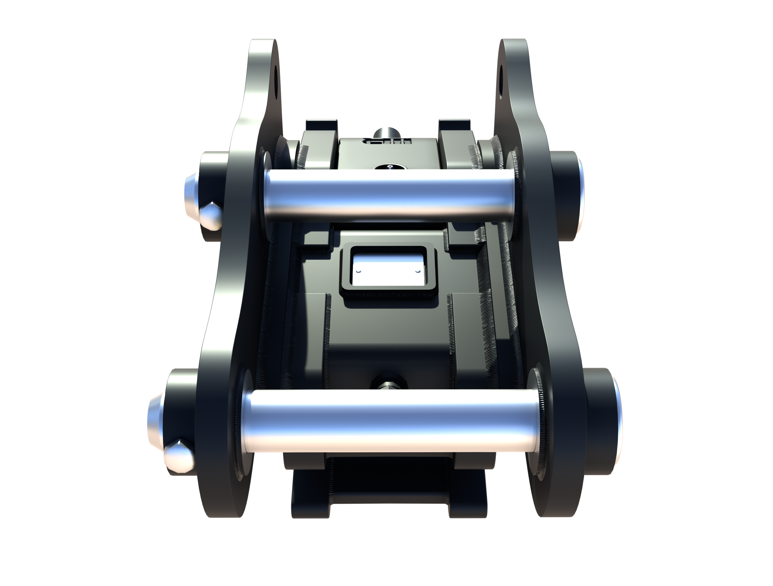 Werk-Brau  spring manual coupler  Mini Excavator/BackHoe 3D model