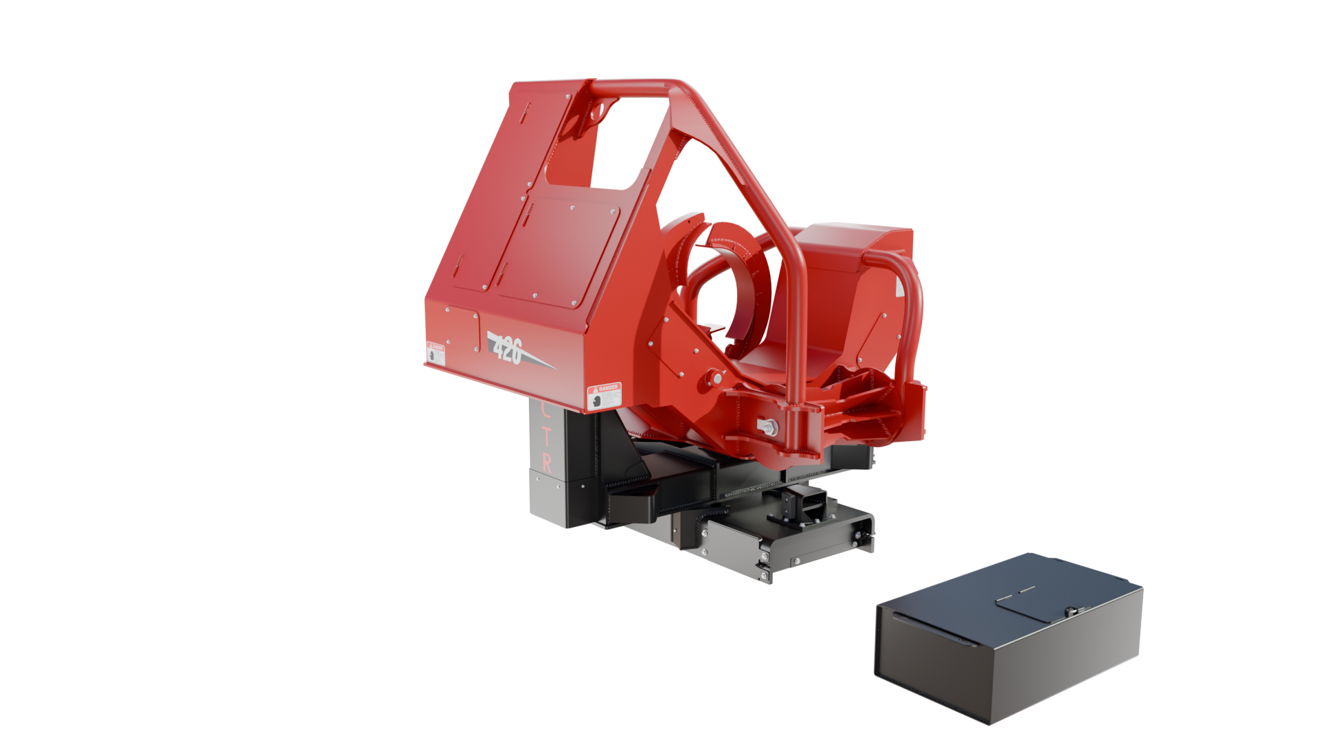 CTR 426 Pull-Through Delimber Trailer-Mounted 3D MODEL