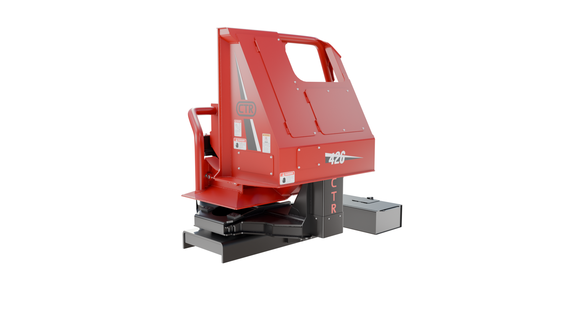CTR 426 Pull-Through Delimber Trailer-Mounted 3D MODEL