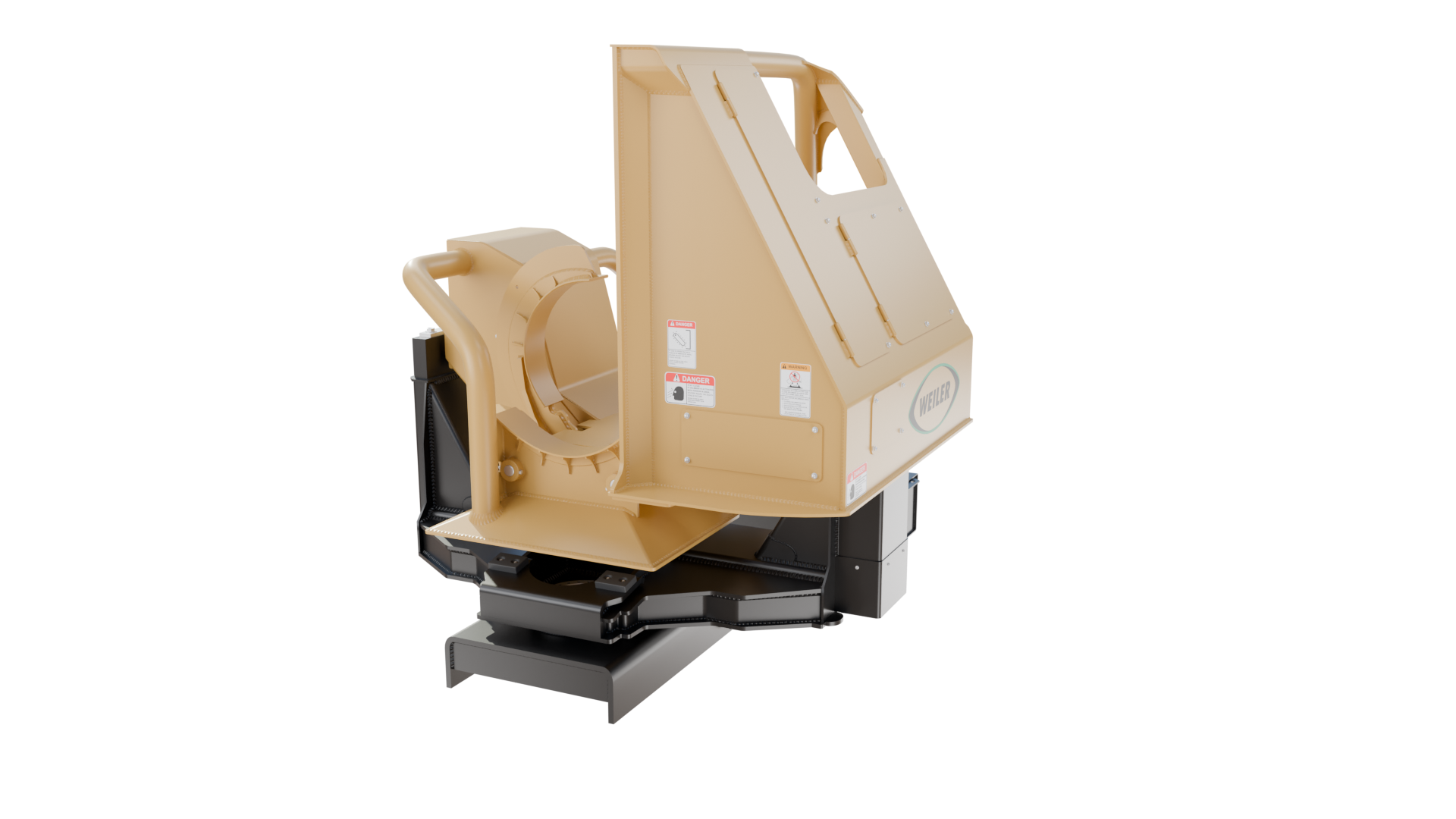 WEILER 426 Pull-Through Delimber Trailer-Mounted 3D MODEL