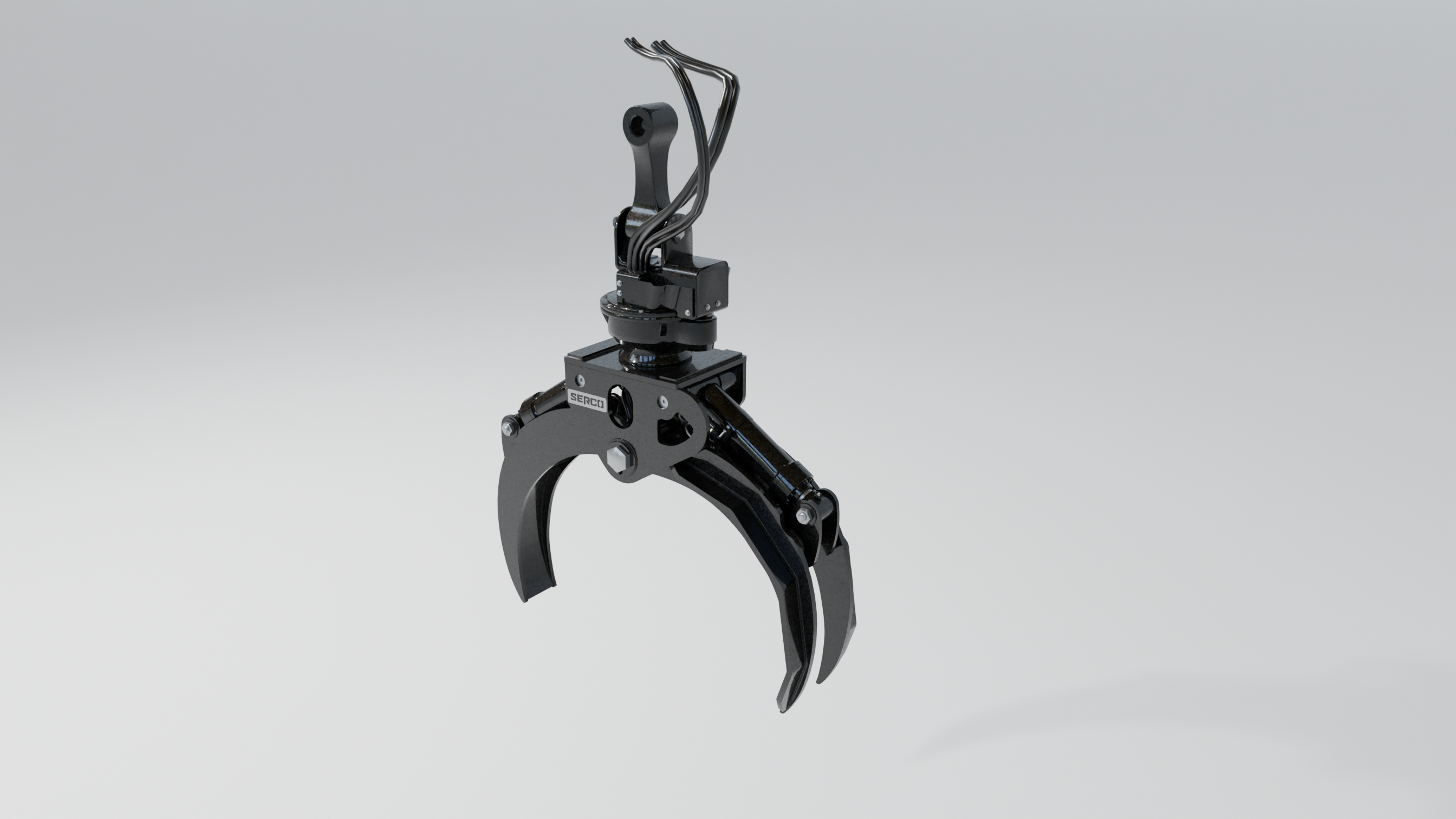 Serco Log Grapple for Loader 3D MODEL