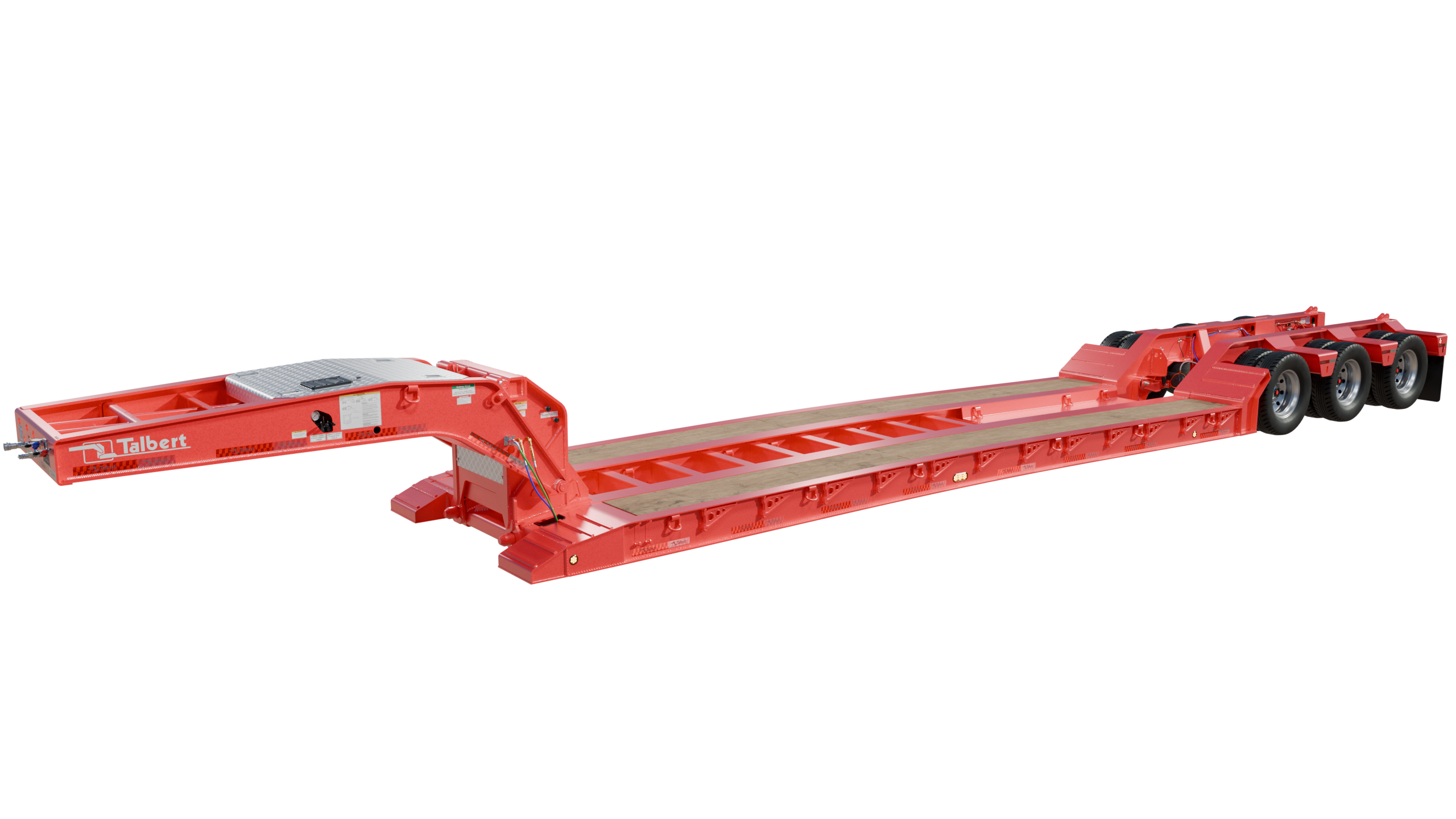 Talbert 55CC Detachable Gooseneck Lowboy – 3D Model