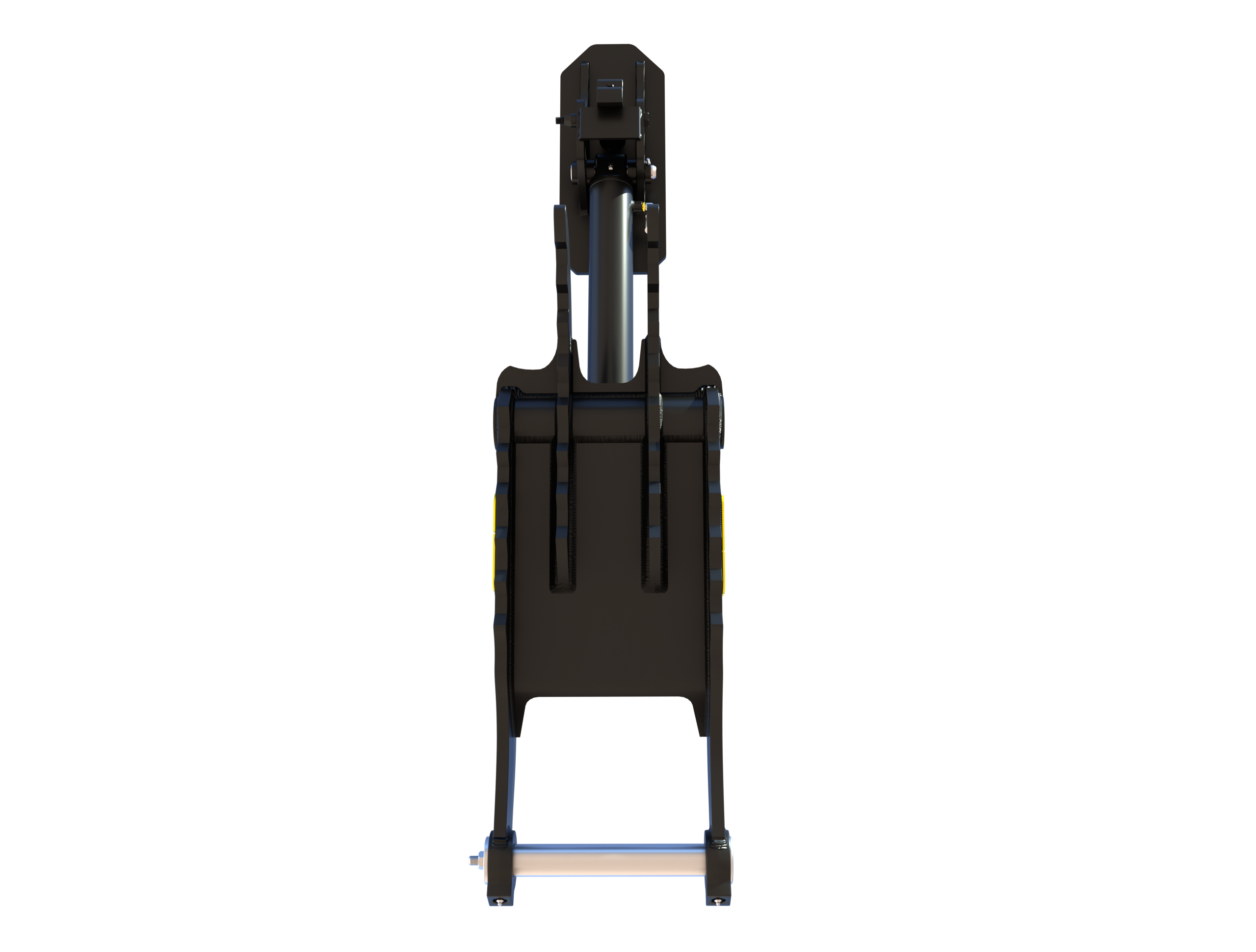 Werk-Brau main pin thumb Mini Excavator/BackHoe  3D model