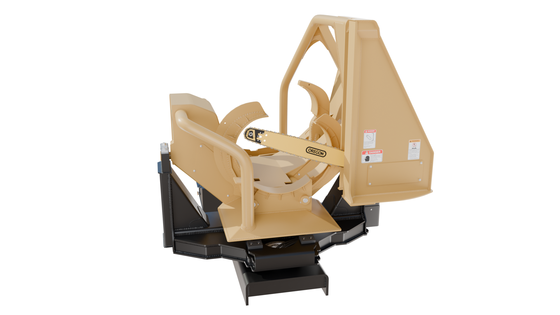 WEILER 426 Pull-Through Delimber Trailer-Mounted 3D MODEL