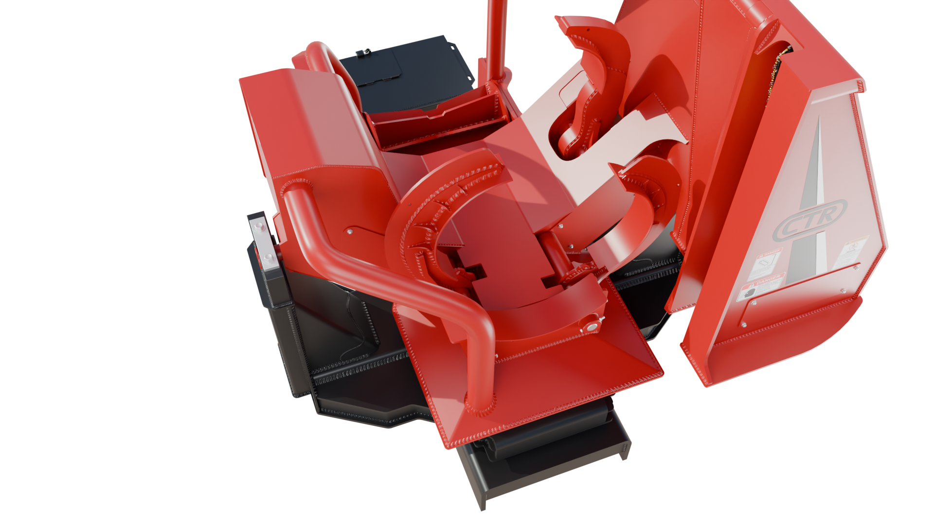 CTR 426 Pull-Through Delimber Trailer-Mounted 3D MODEL