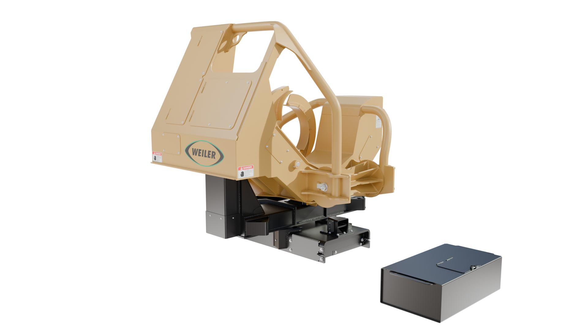 WEILER 426 Pull-Through Delimber Trailer-Mounted 3D MODEL