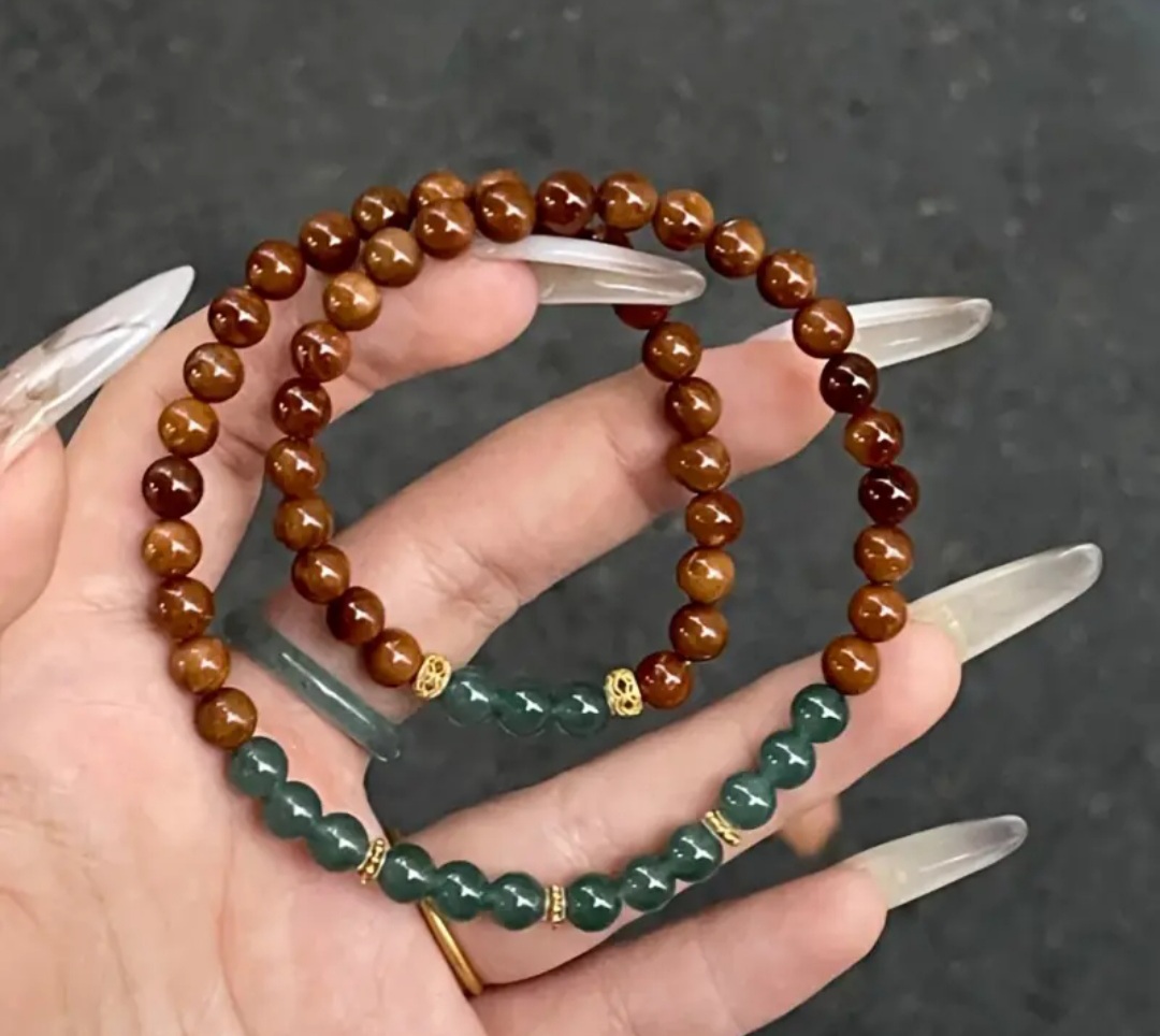 Natural Stone Beaded Bracelet