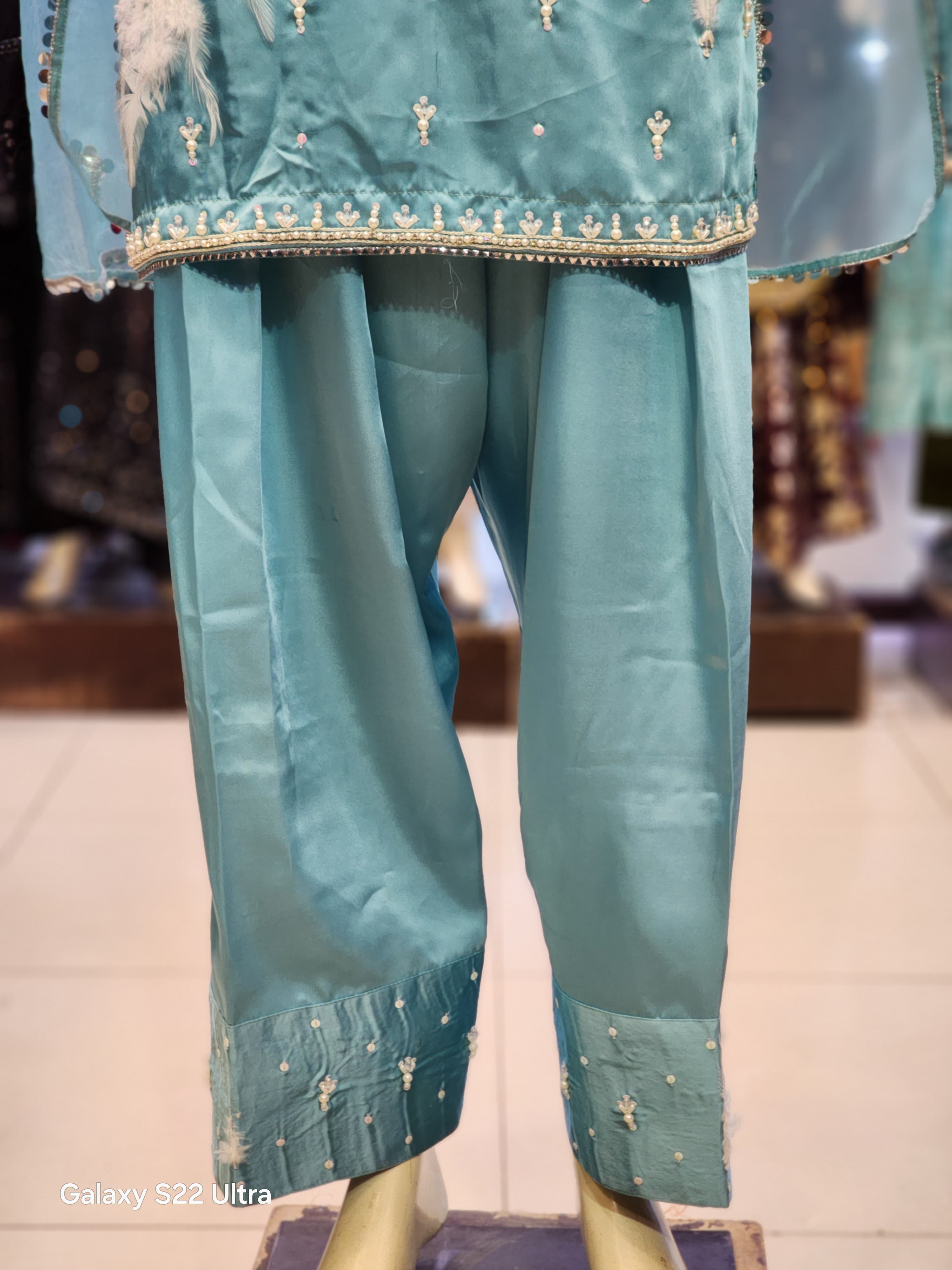 Farshi Salwar Style Silk Dress | Fancy Party Wear Dress For Women