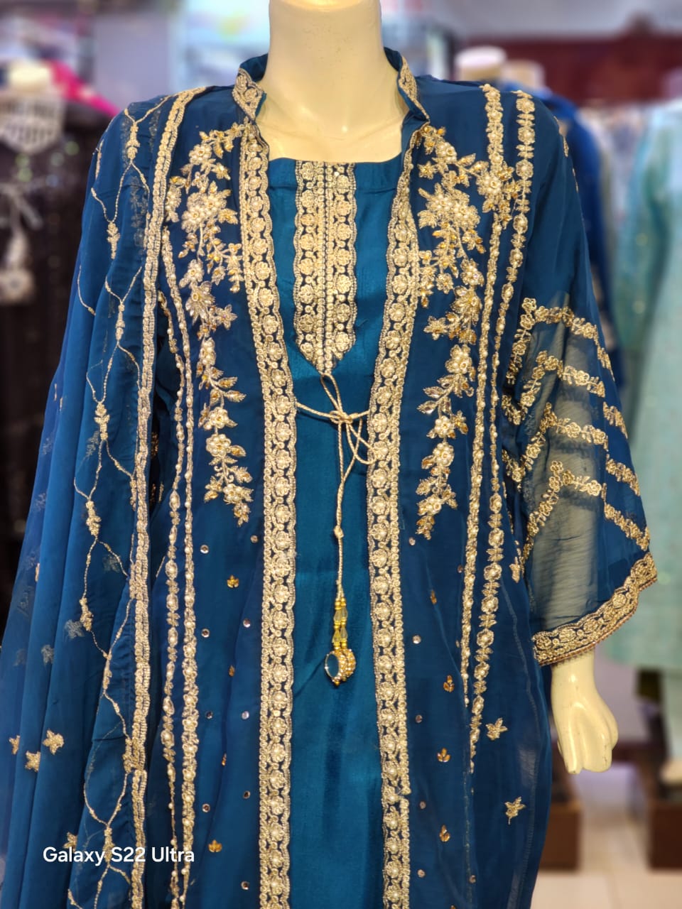 Front Open Coat Style Outfit For Wedding | Fancy & Party Wear For Women