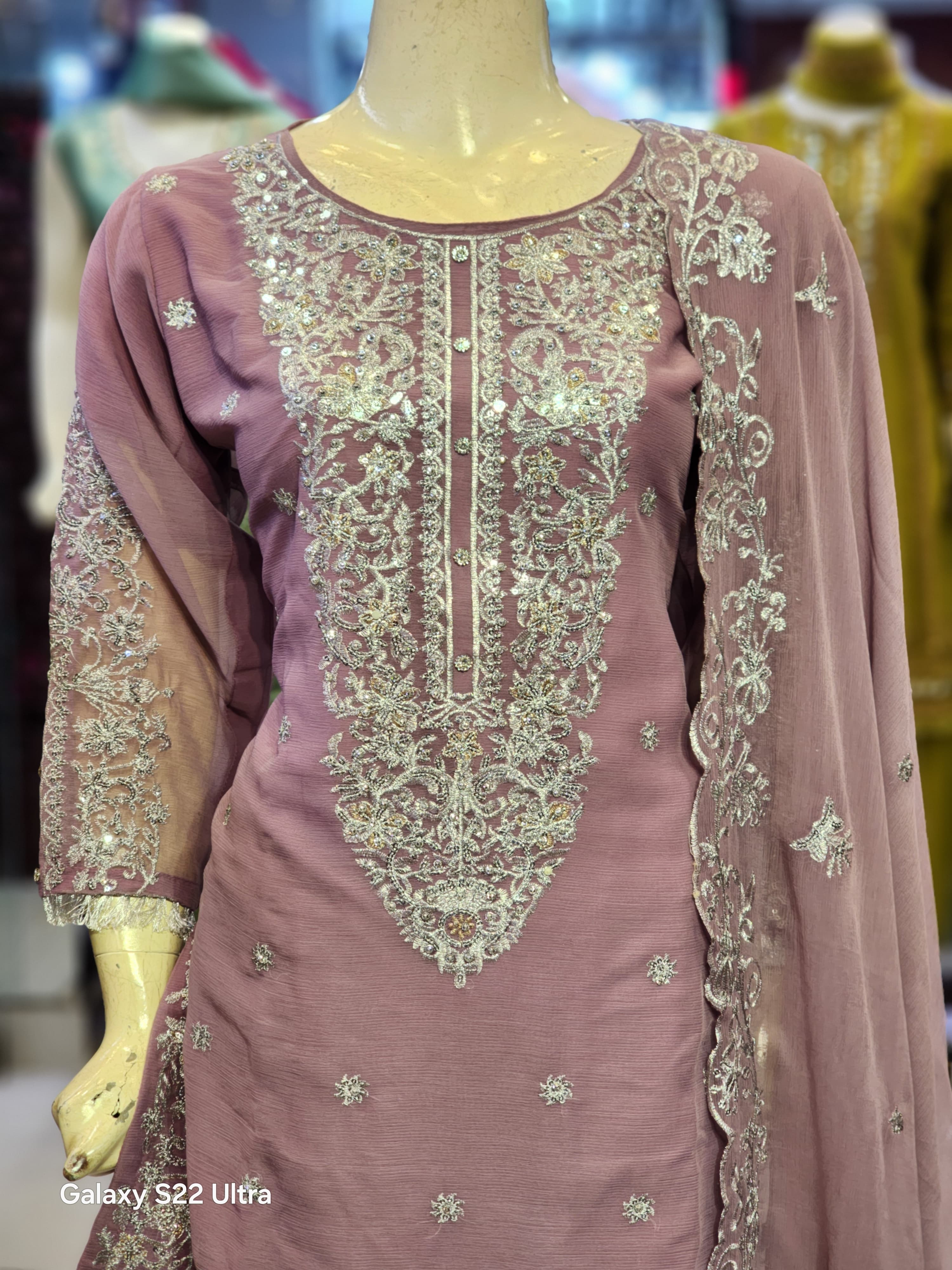 Shirt Flapper Style Dress | Front Back Work For Women