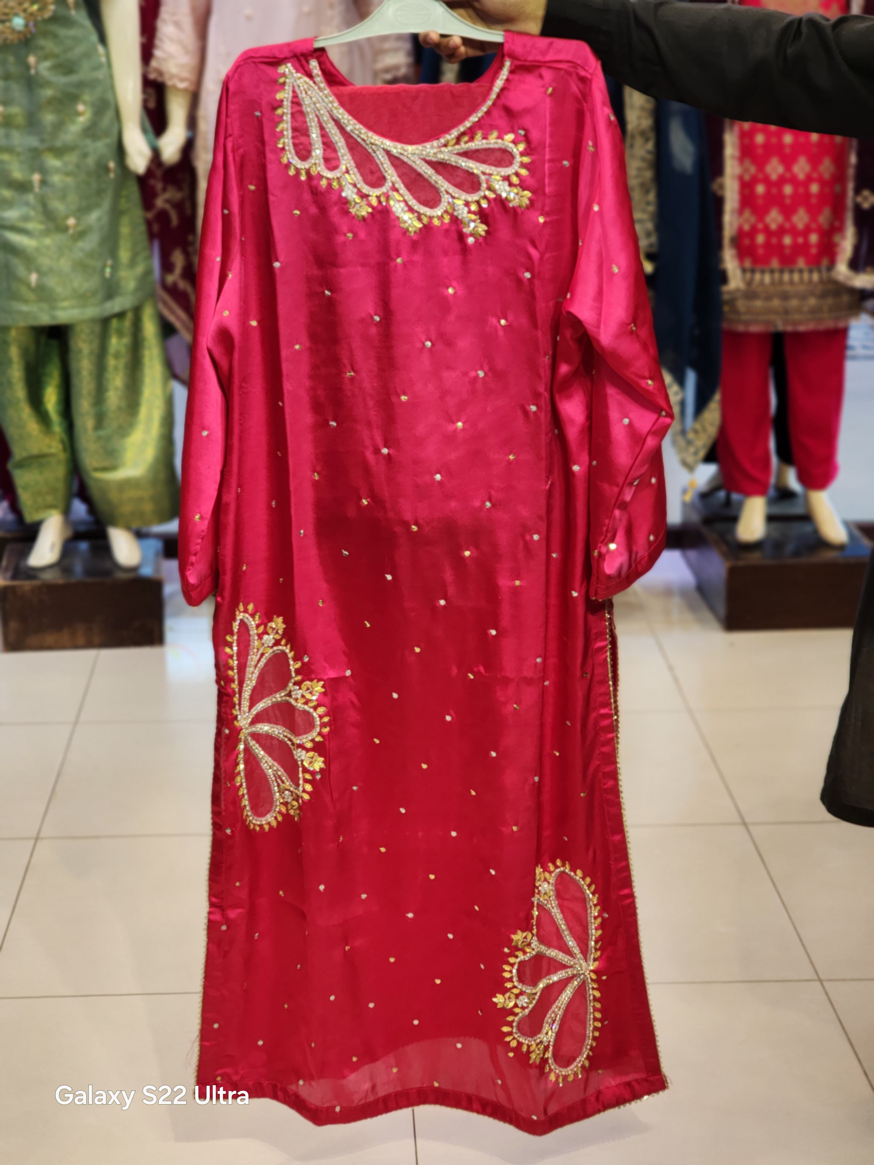 New Tiktok Article | Long Silk Shirt Style Dress For Women