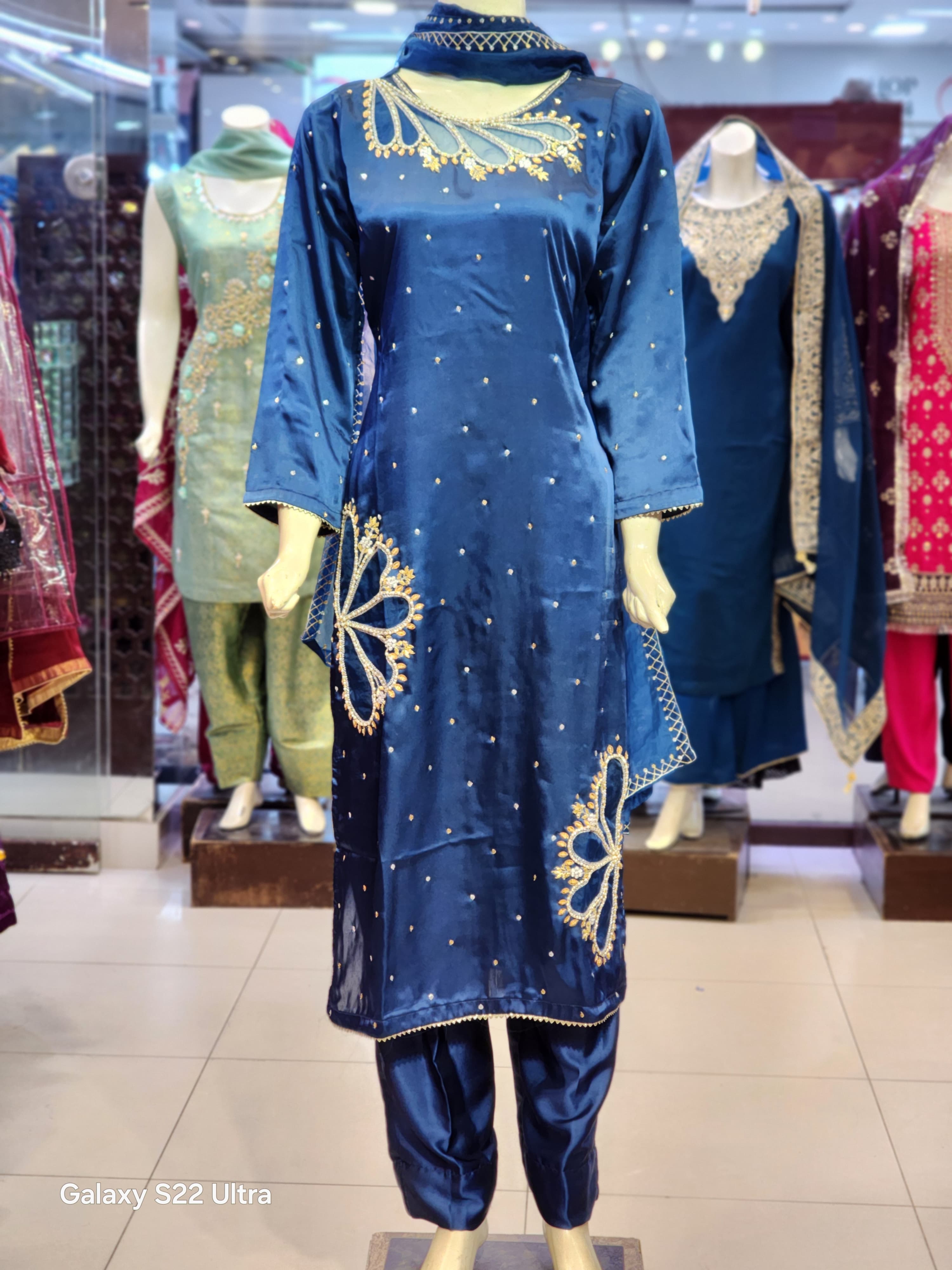 New Tiktok Article | Long Silk Shirt Style Dress For Women