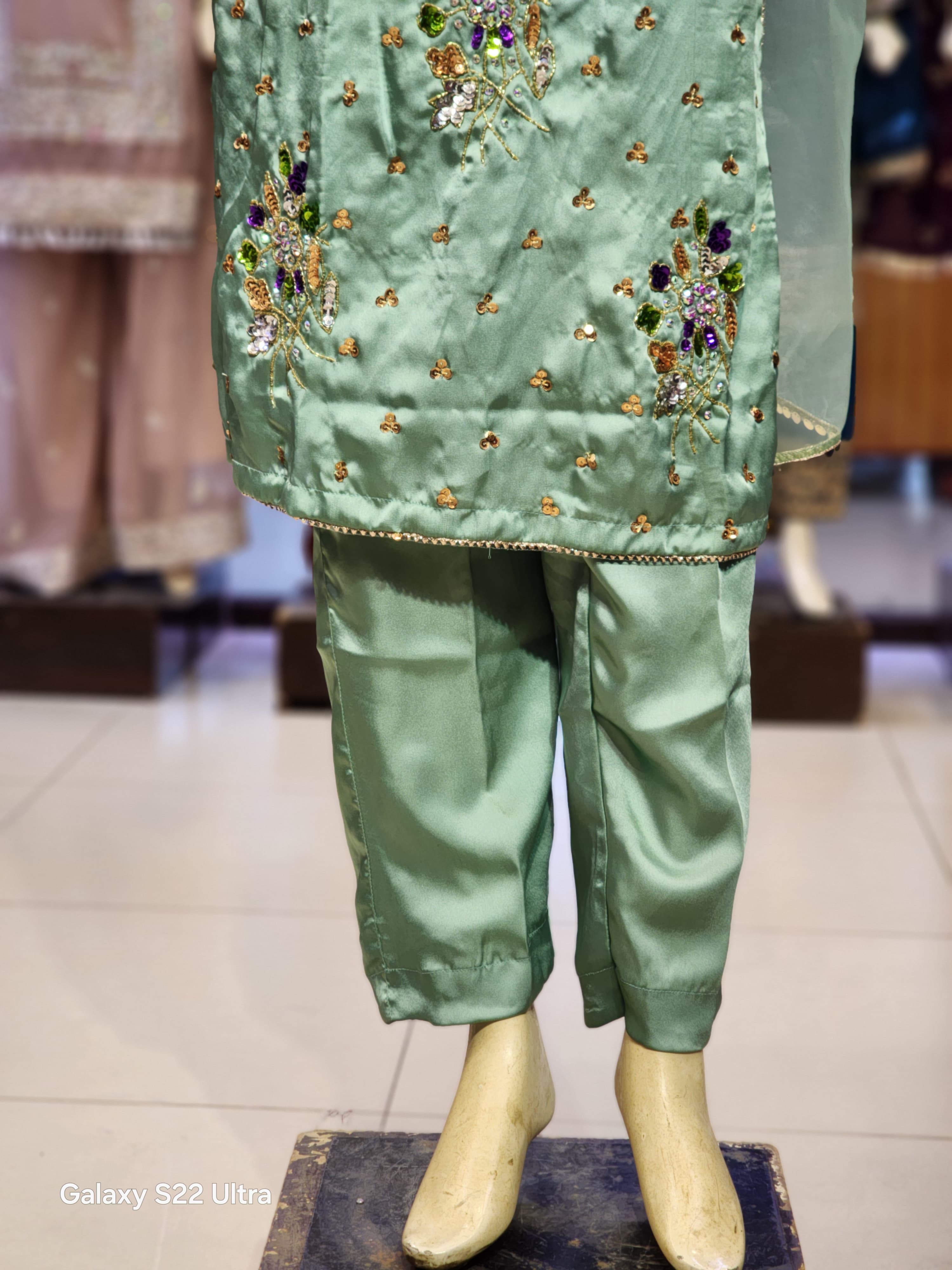 6 Bunch Silk Long Shirt Muse Design For Women | Fancy Party Wear Dresses For Women