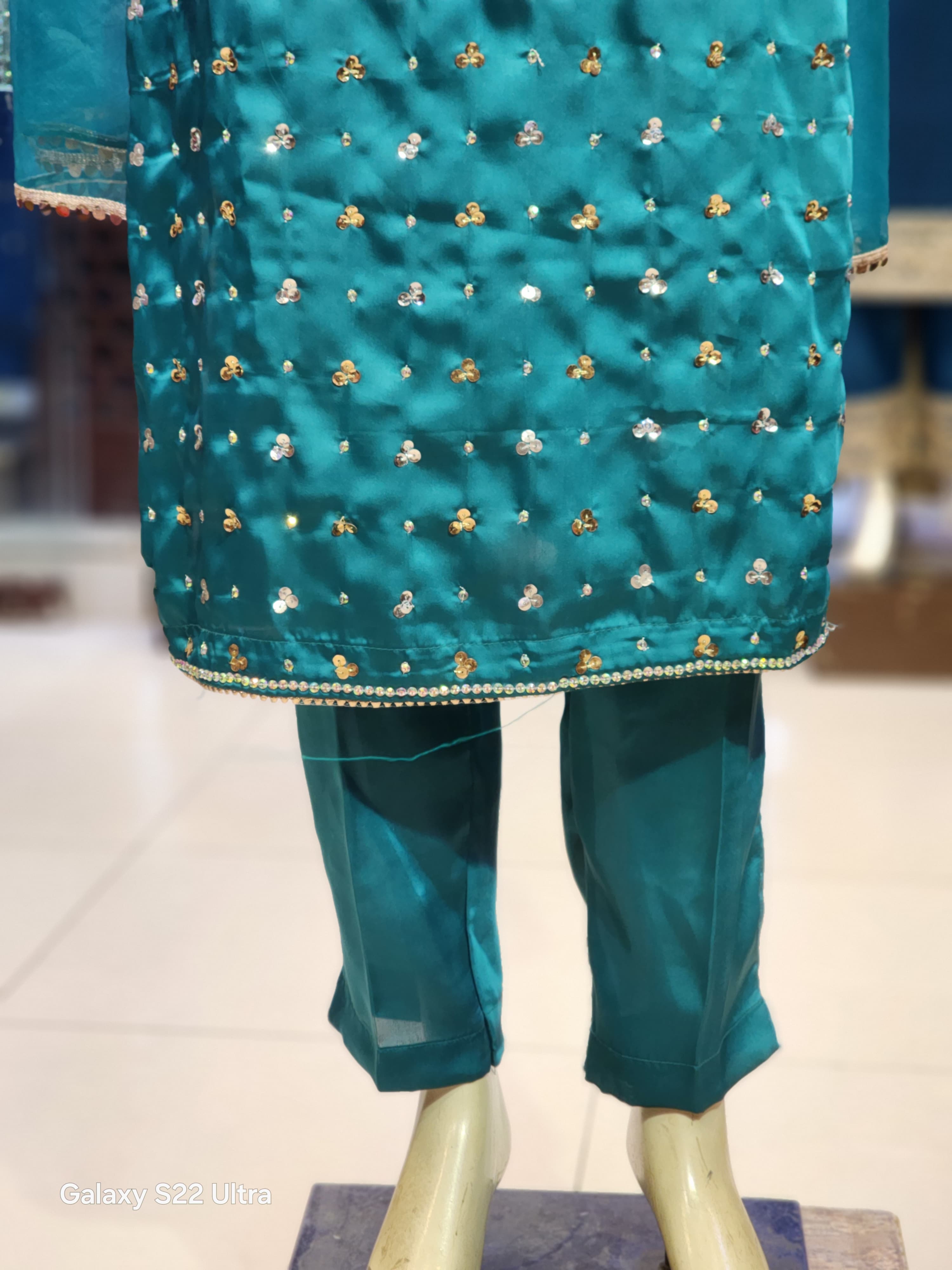 5 Bunch Muse Design | Long Shirt Silk Dress For Women | Fancy Party Wear Wedding Dress