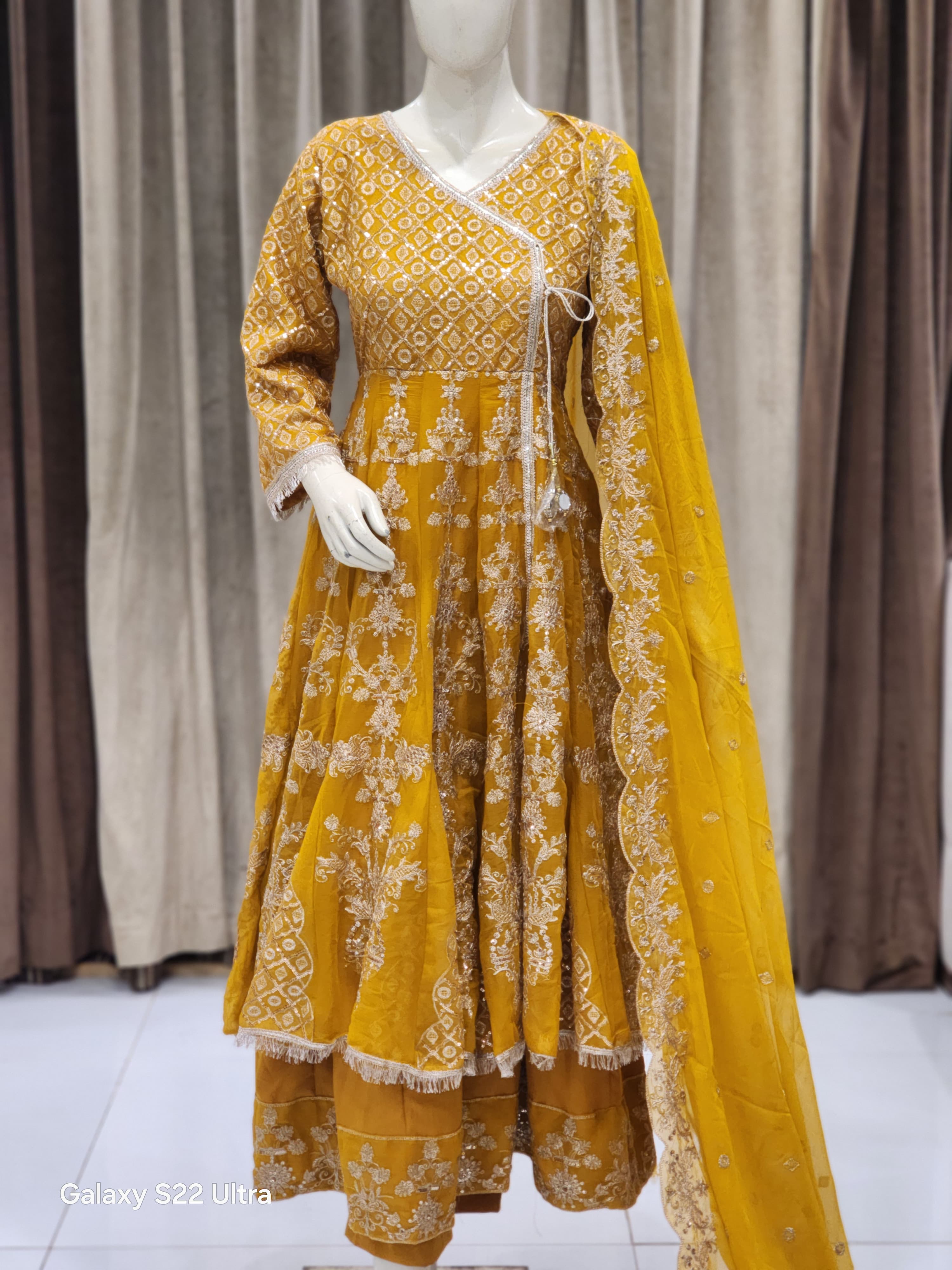 Classic Anarkali Maxi Style Dress For Wedding | Fancy Party Wear Dress For Women