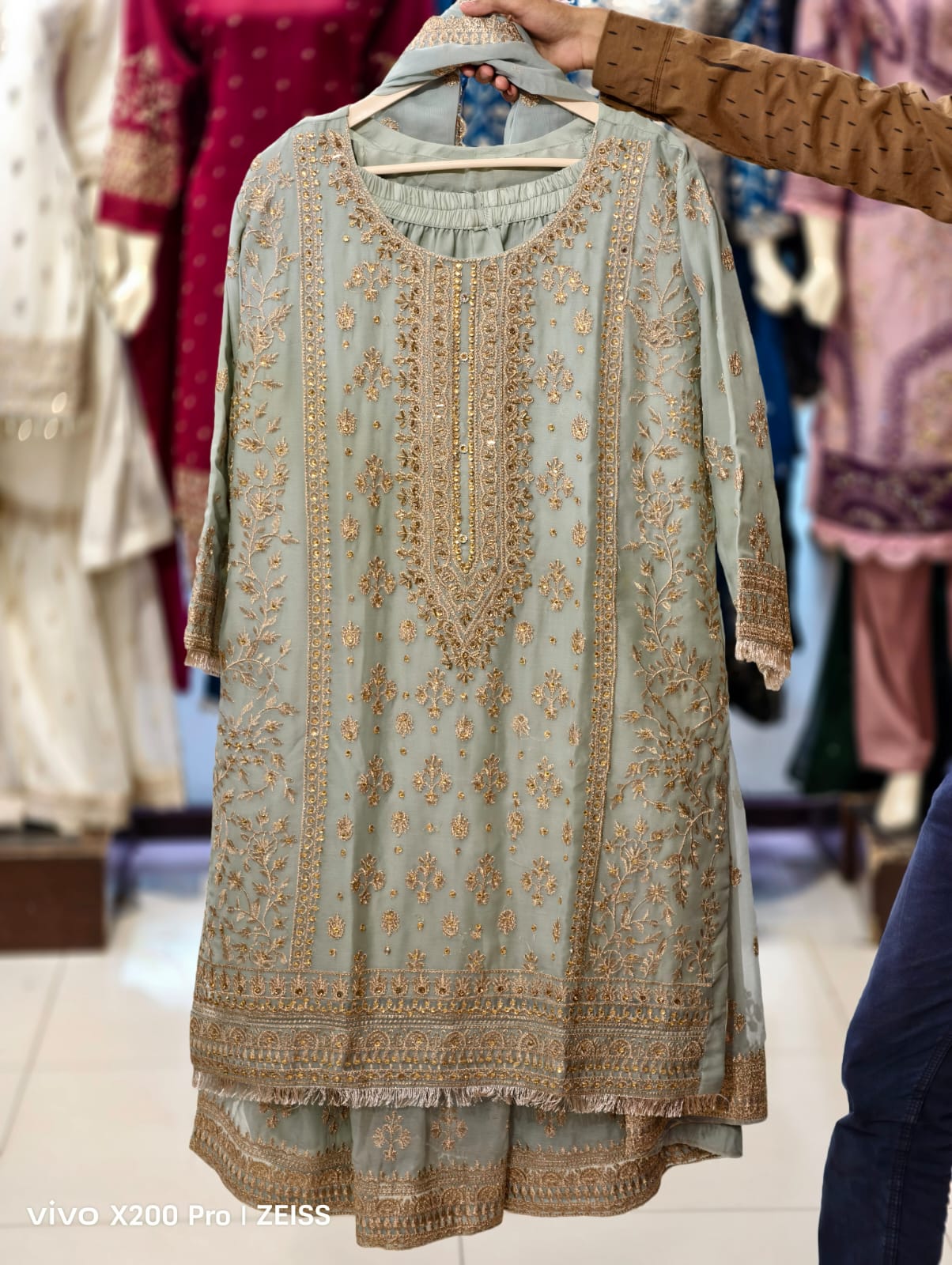 Elegant Shirt Garara Style Dress For Women | Wedding Dress