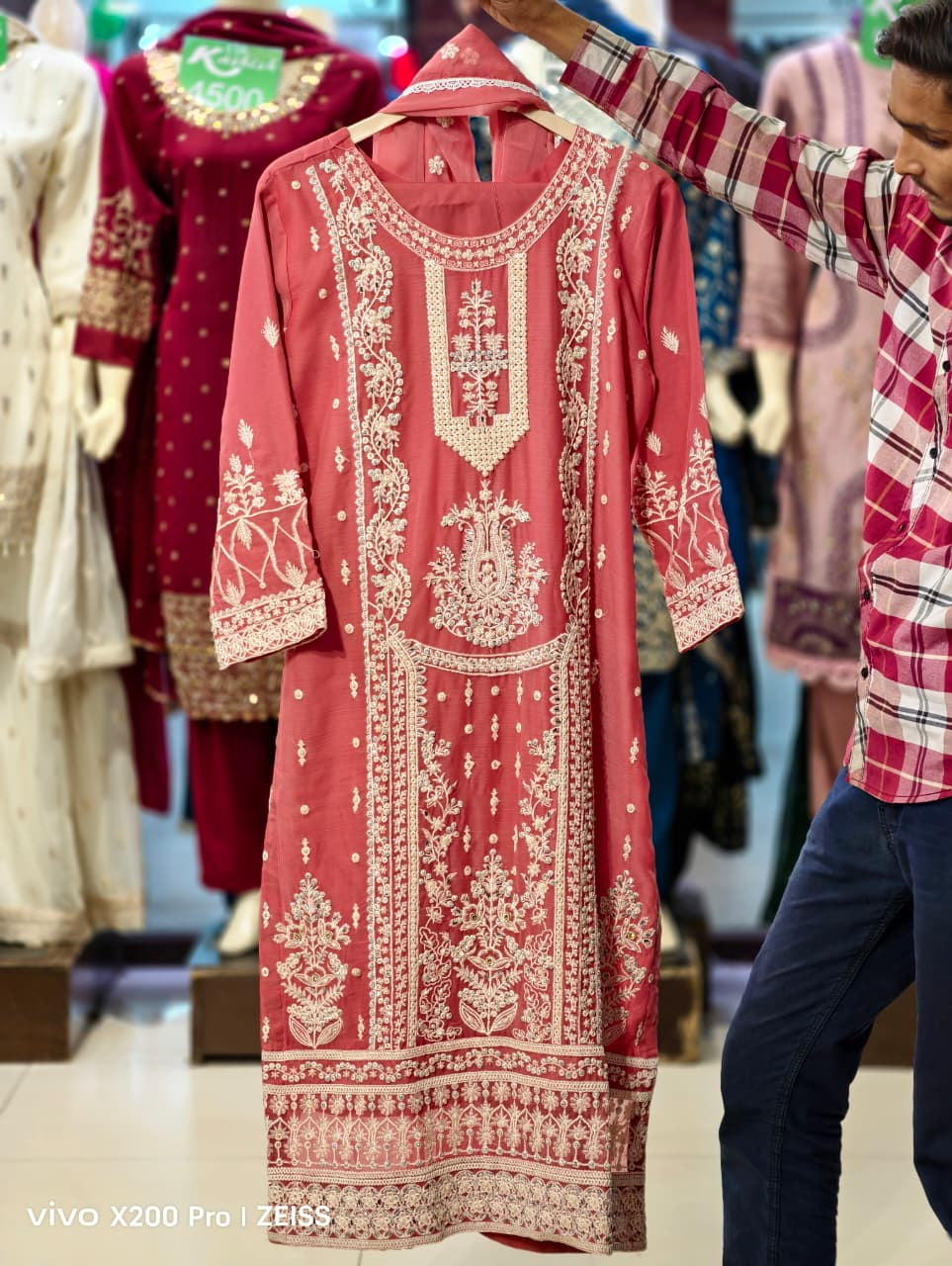 New Long Shirt Trouser Style Dress