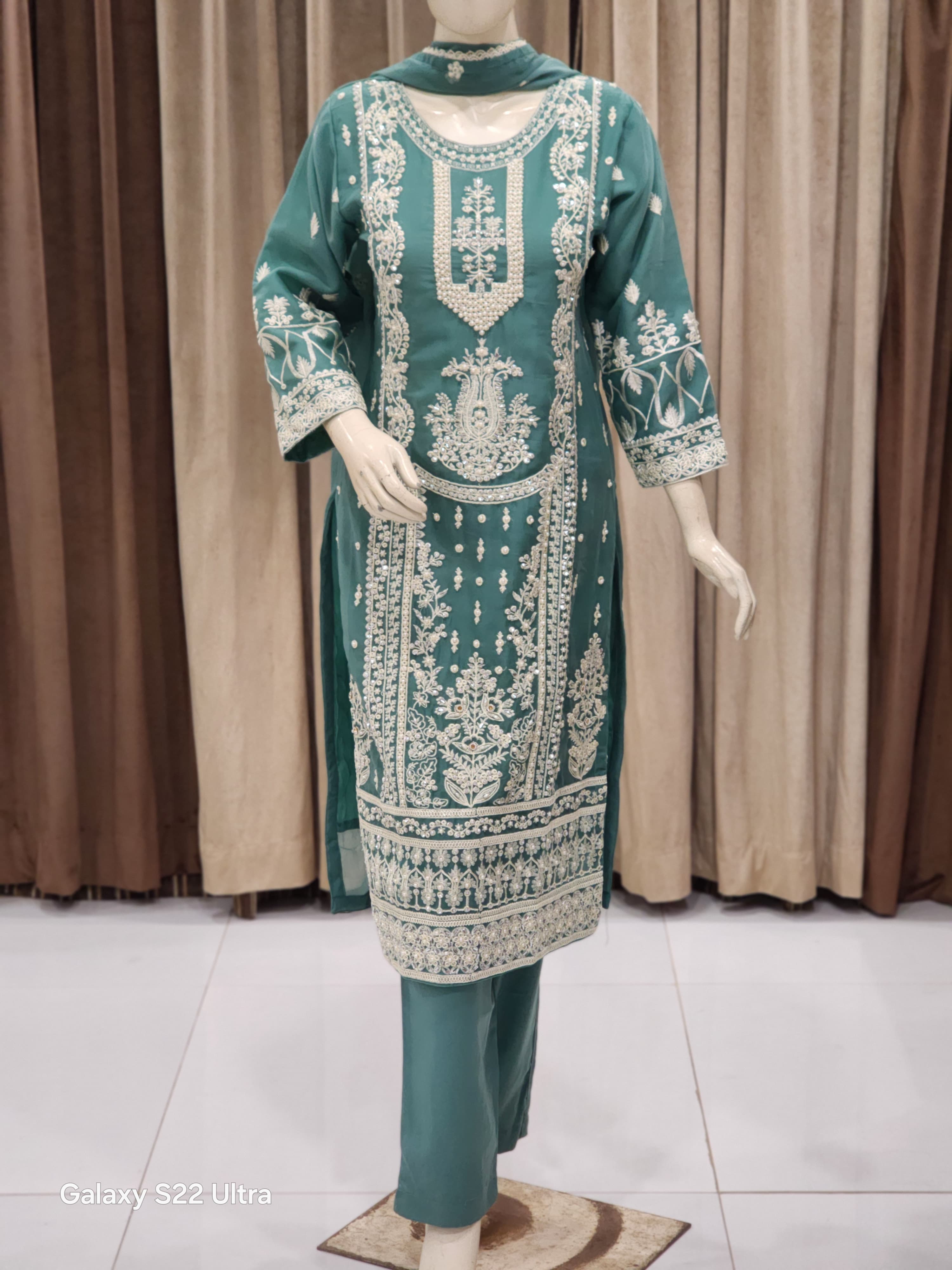 New Long Shirt Trouser Style Dress