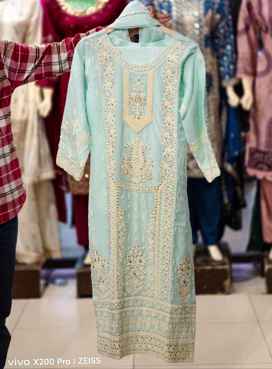 New Long Shirt Trouser Style Dress