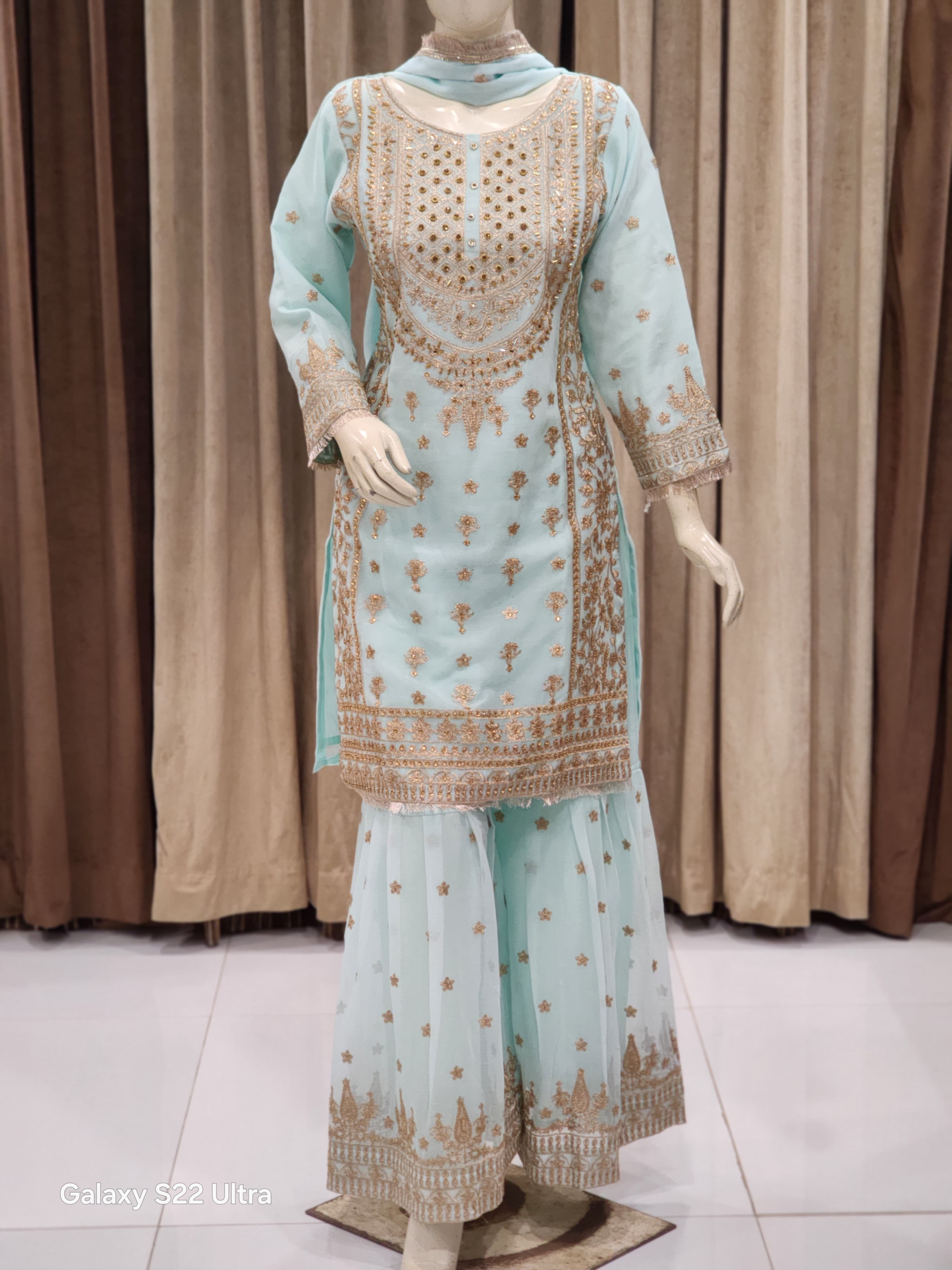 Embroidered Luxury Garara Set 