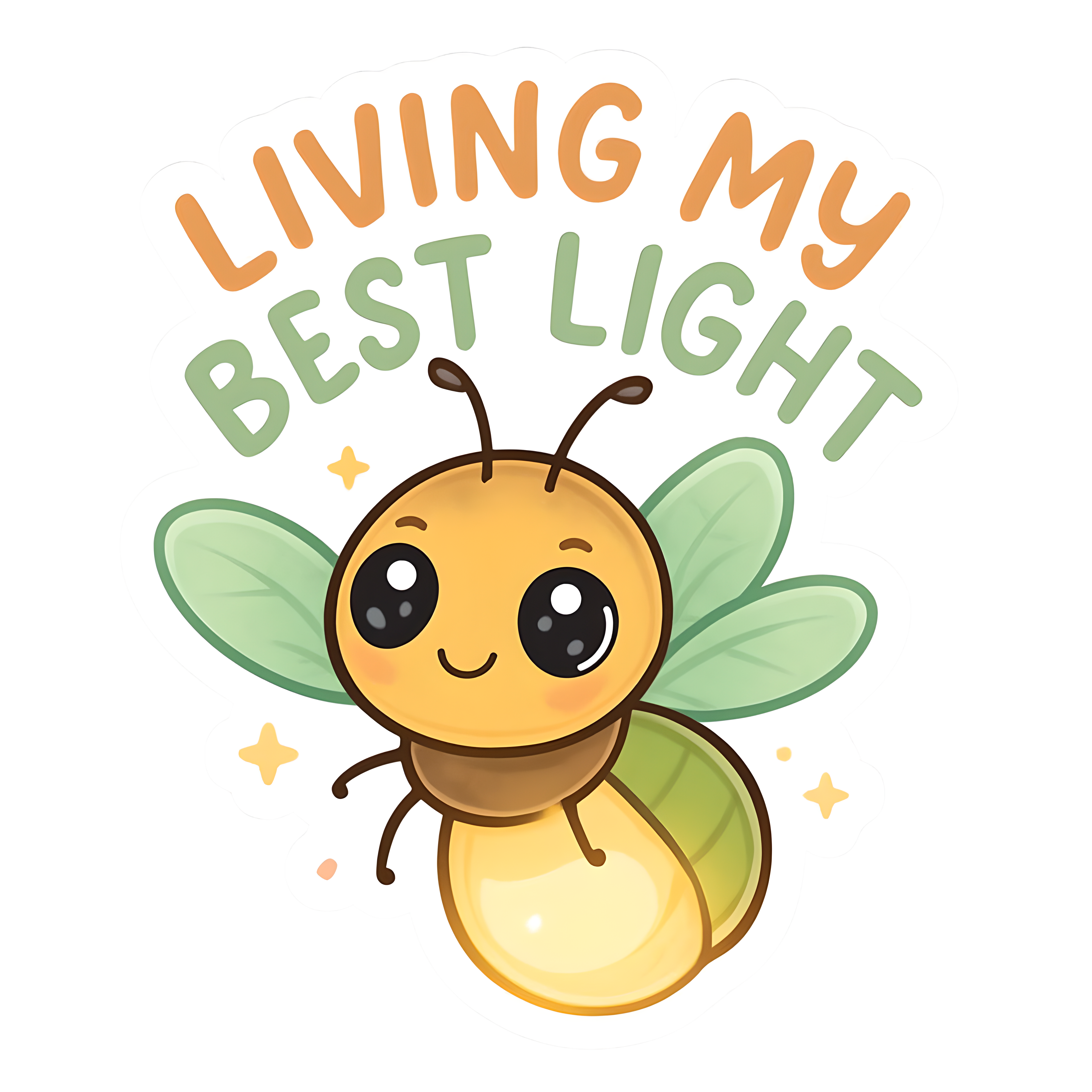 Cute Firefly Sticker
