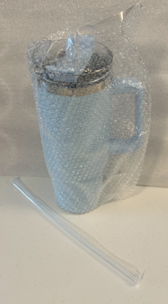 Blue 40 oz Travel Mug