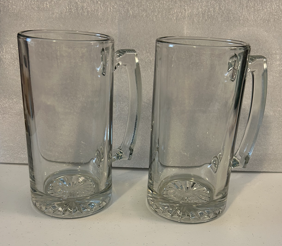 Clear Glass Beer Mug