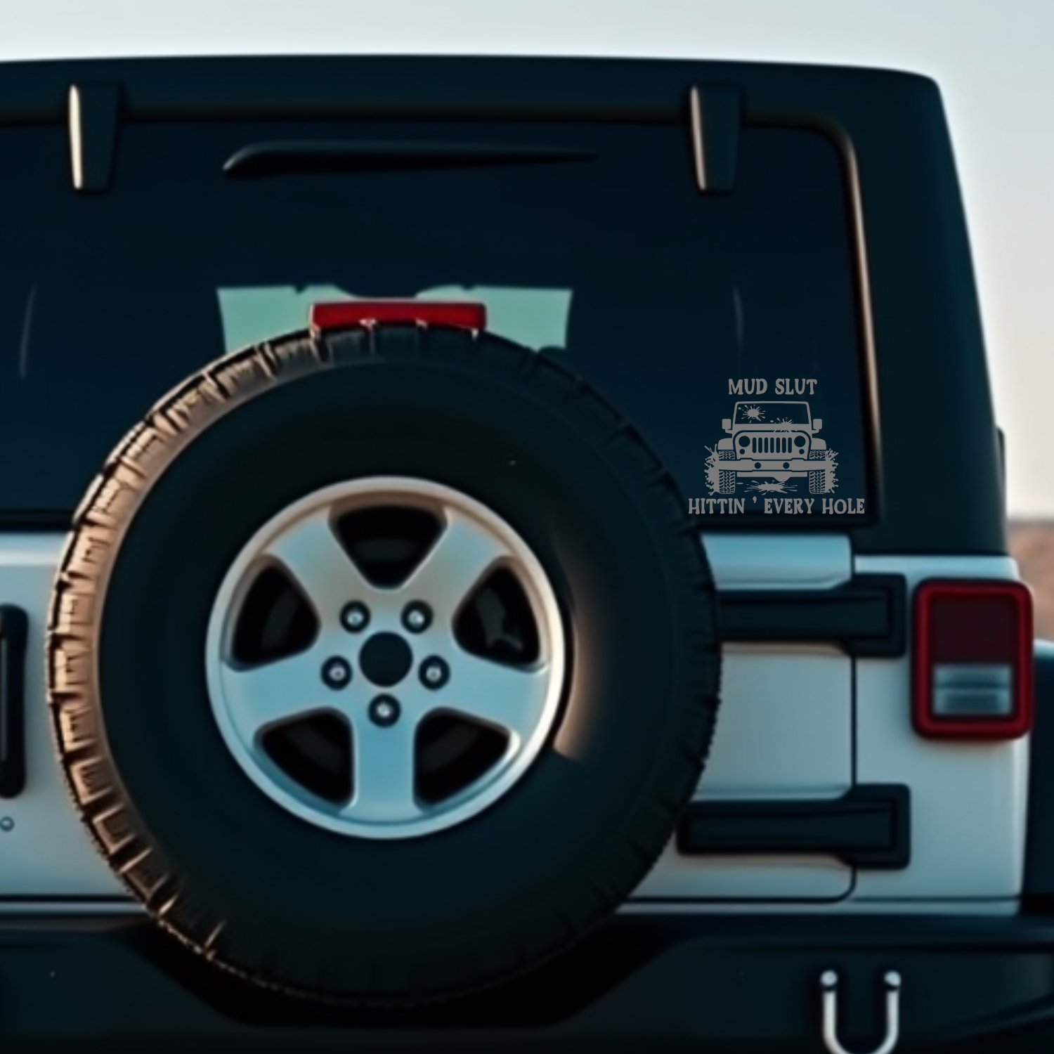 Mud Slut Jeep Decal